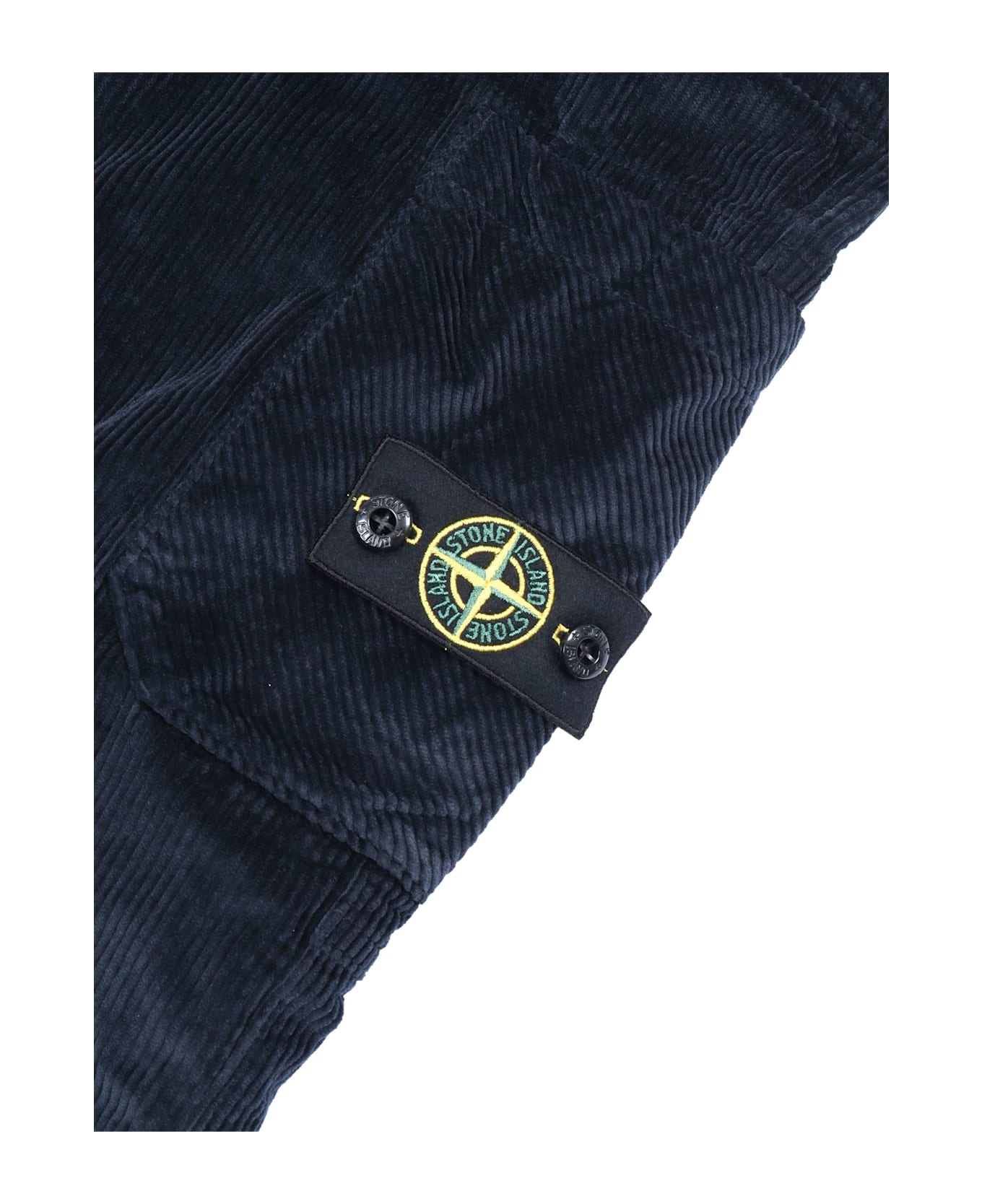 Stone Island Regular Tapered Pants - BLUE