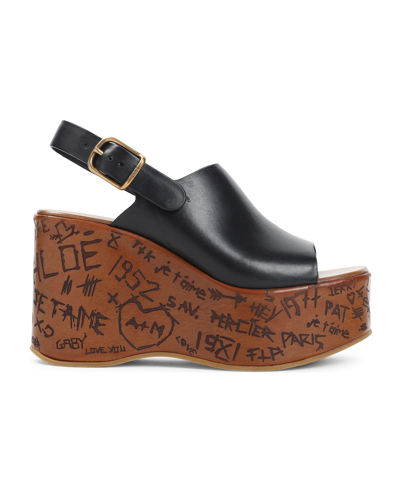 Chloé Maxime Sandal - Black