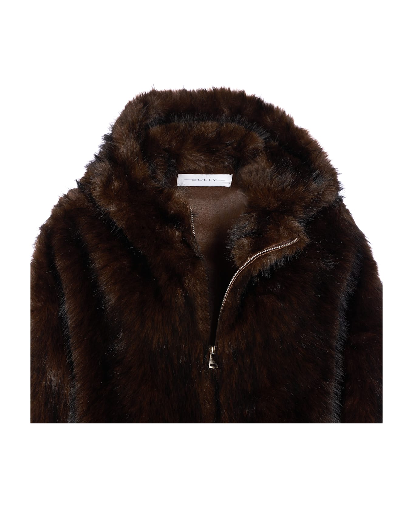 Bully Fake Fur Jacket - Brown