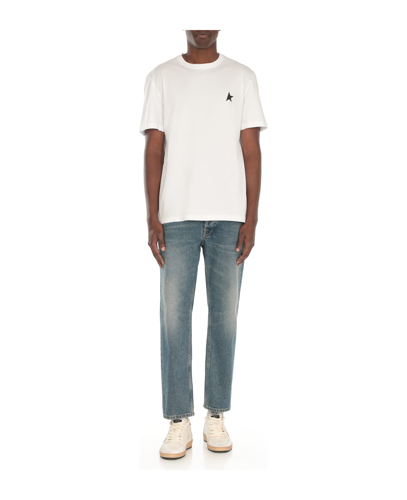 Golden Goose Ball Star Sneakers - White