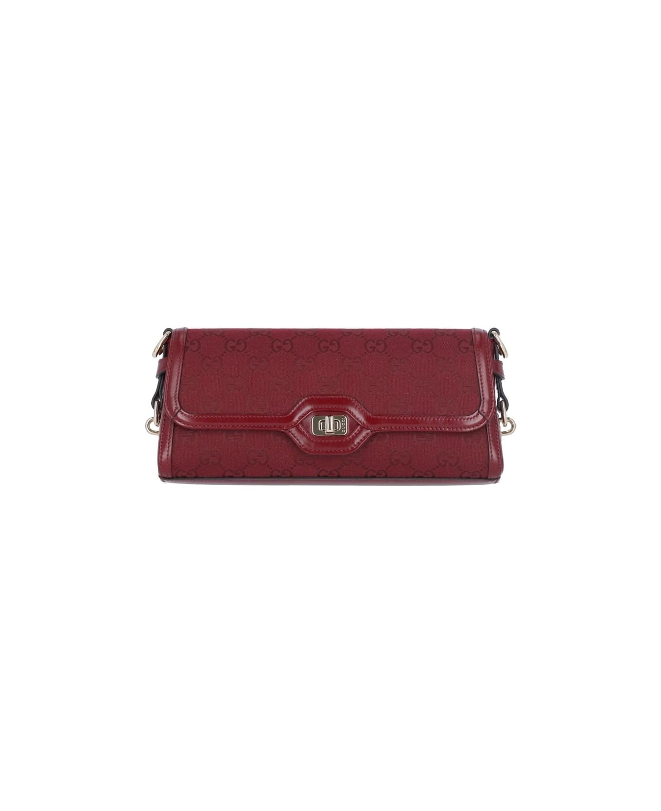 Gucci 'luce' Small Shoulder Bag - Red