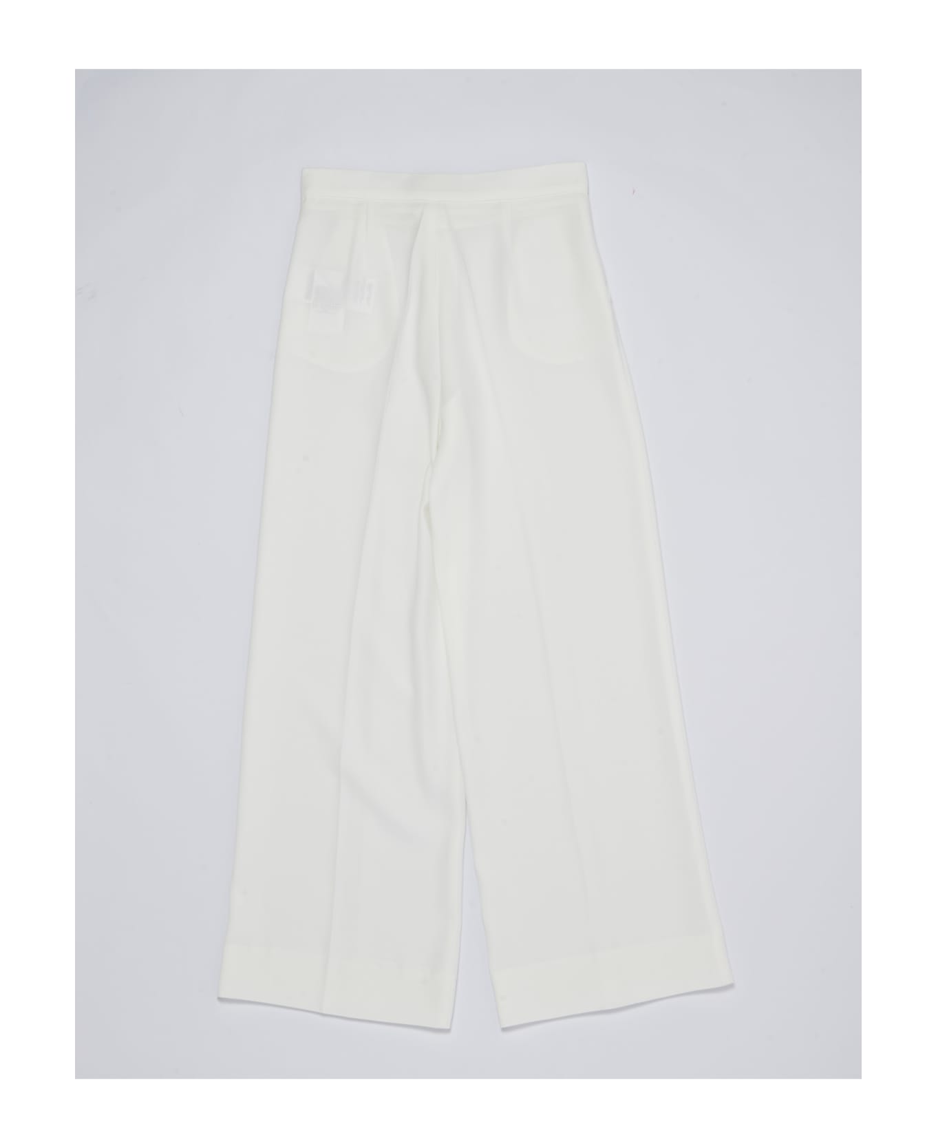 Elisabetta Franchi Trousers Trousers - PANNA ボトムス