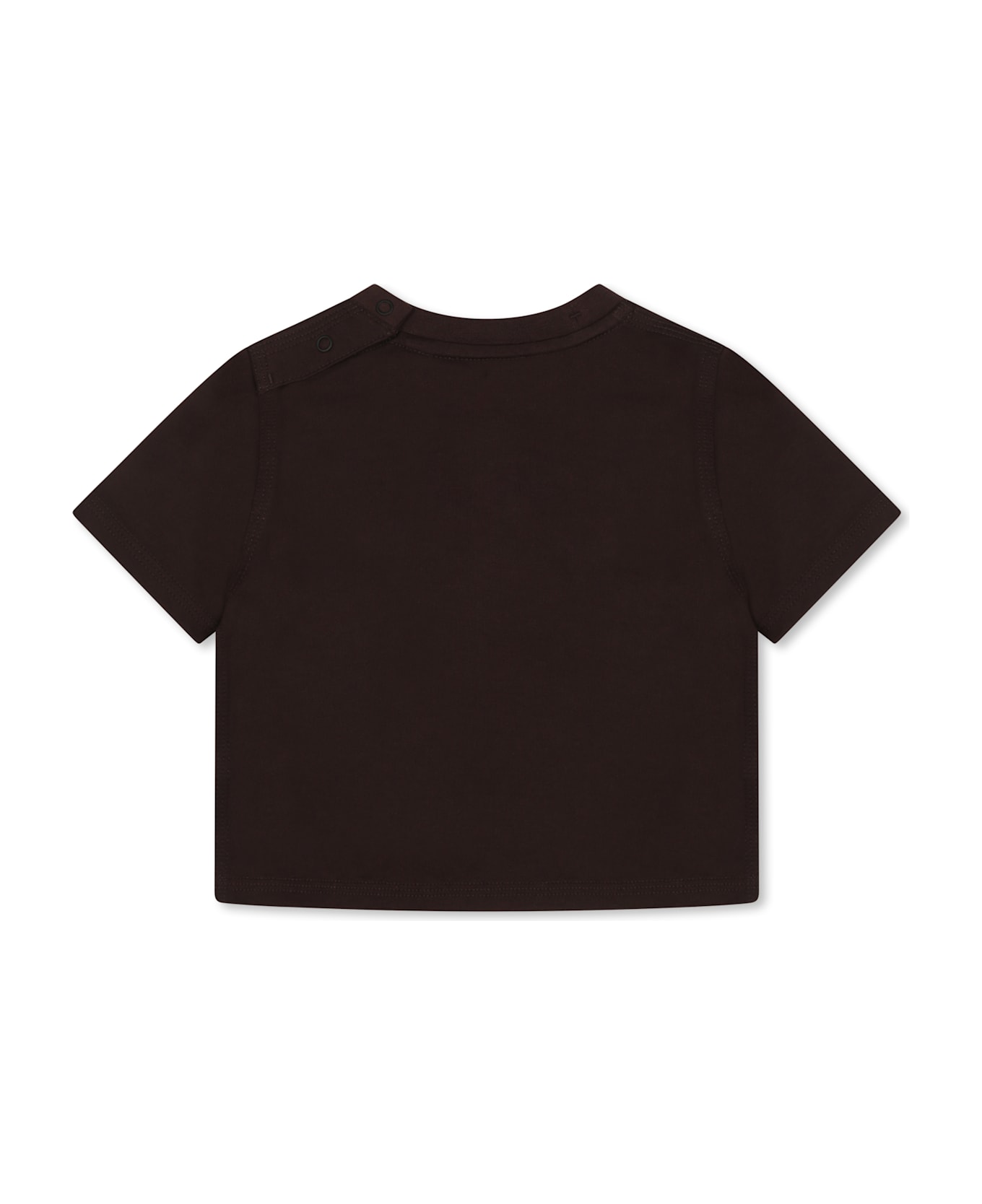 Burberry Brown T-shirt For Boy With Logo And Bee - Brown
