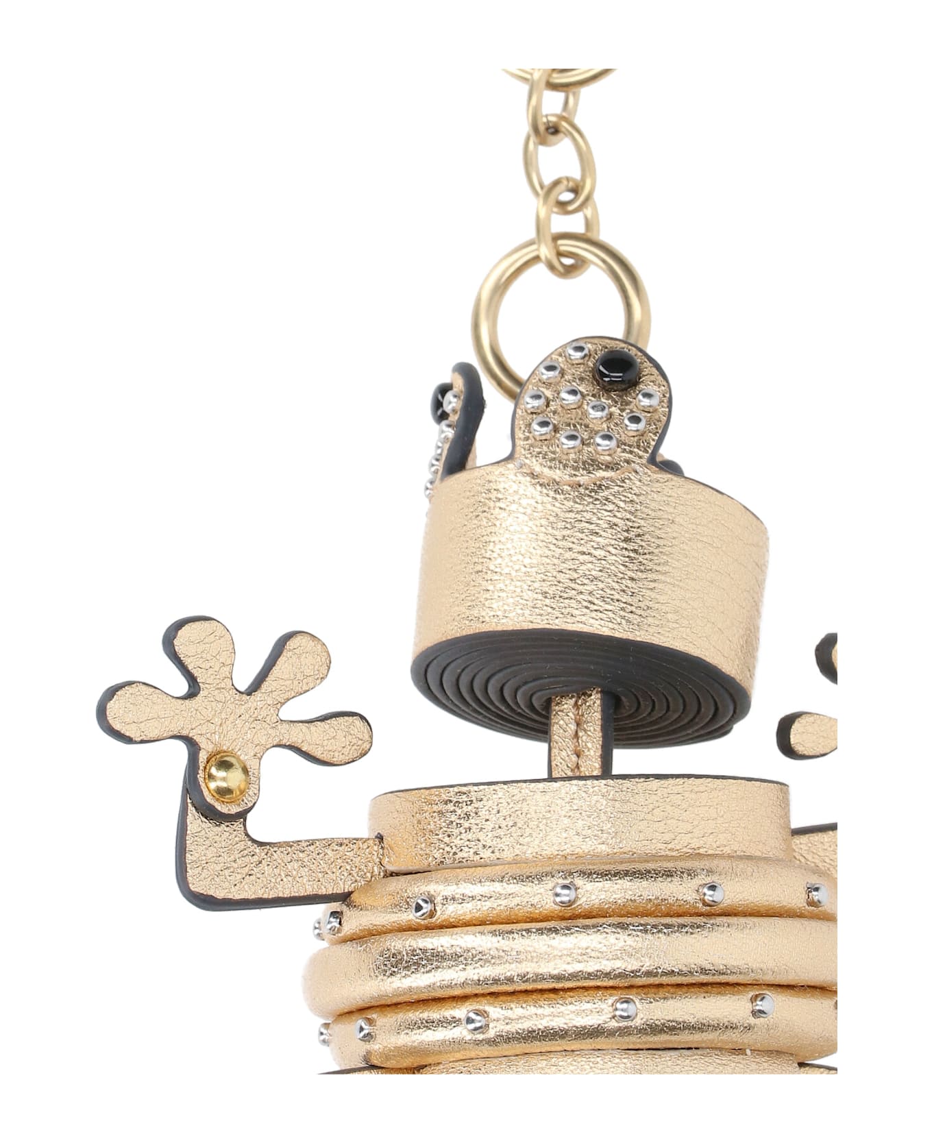 Anya Hindmarch 'frog' Keyring Charm - Gold
