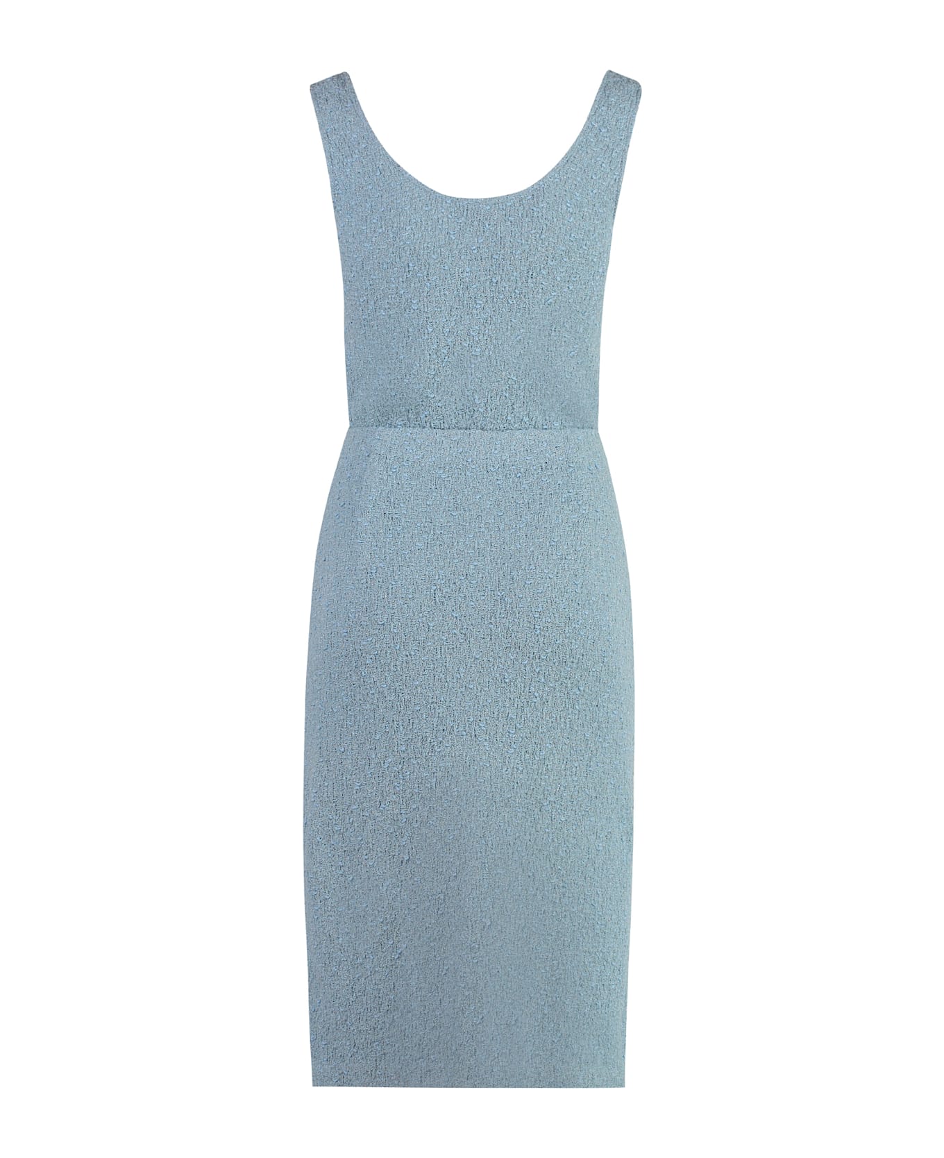 Alfieri & St.John Wool-blend Dress - Light Blue