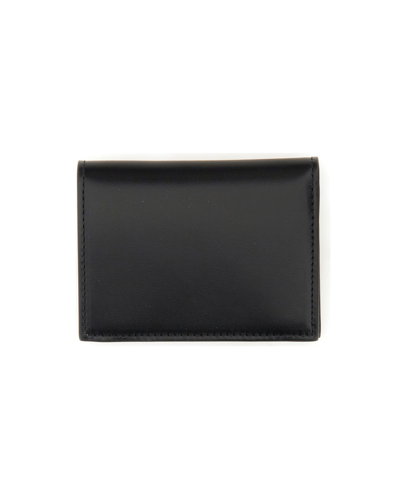 Marni Bi-fold Leather Wallet - BLACK