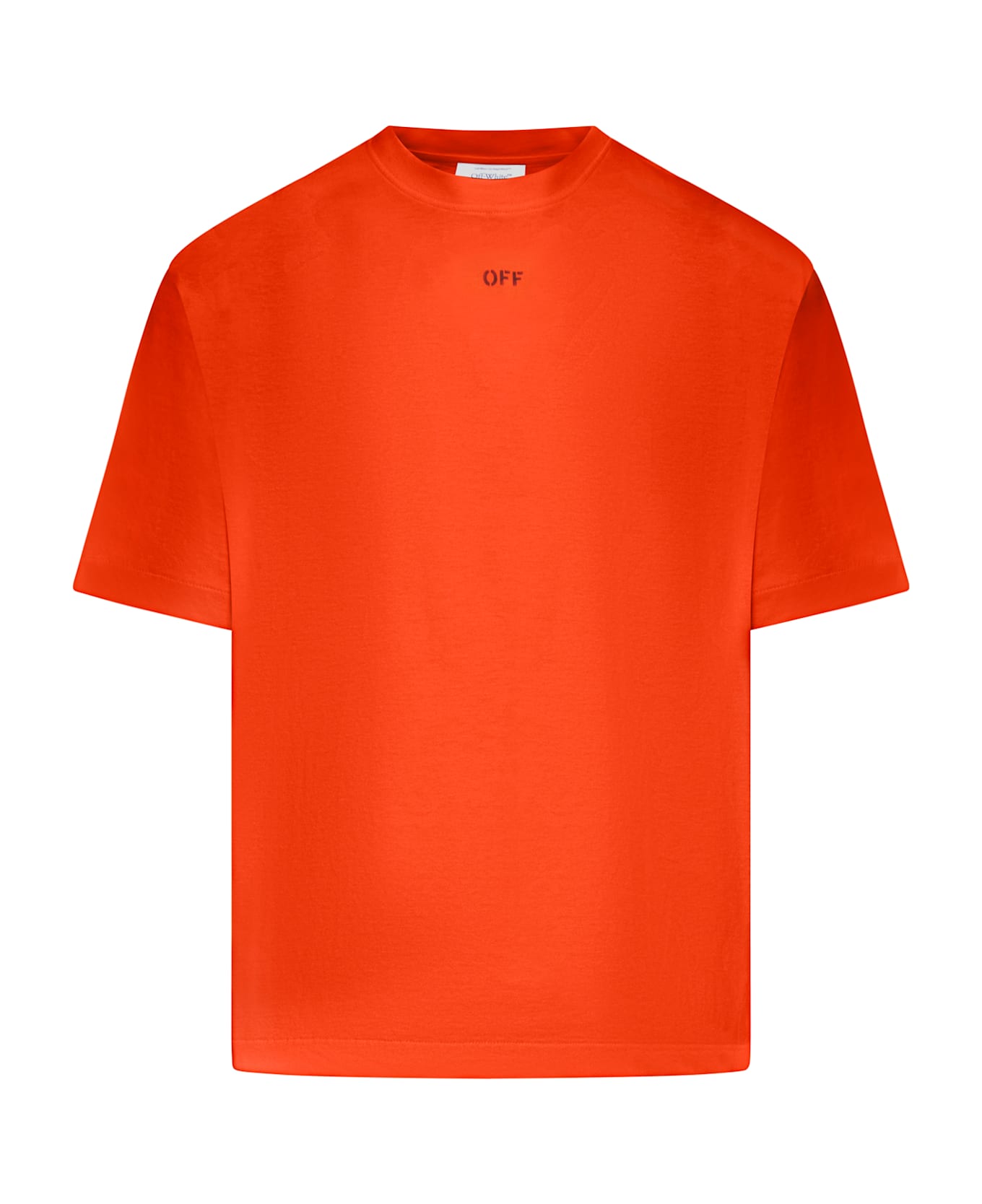 Off-White Vibe Arrow Skate S/s Tee - Yellow & Orange