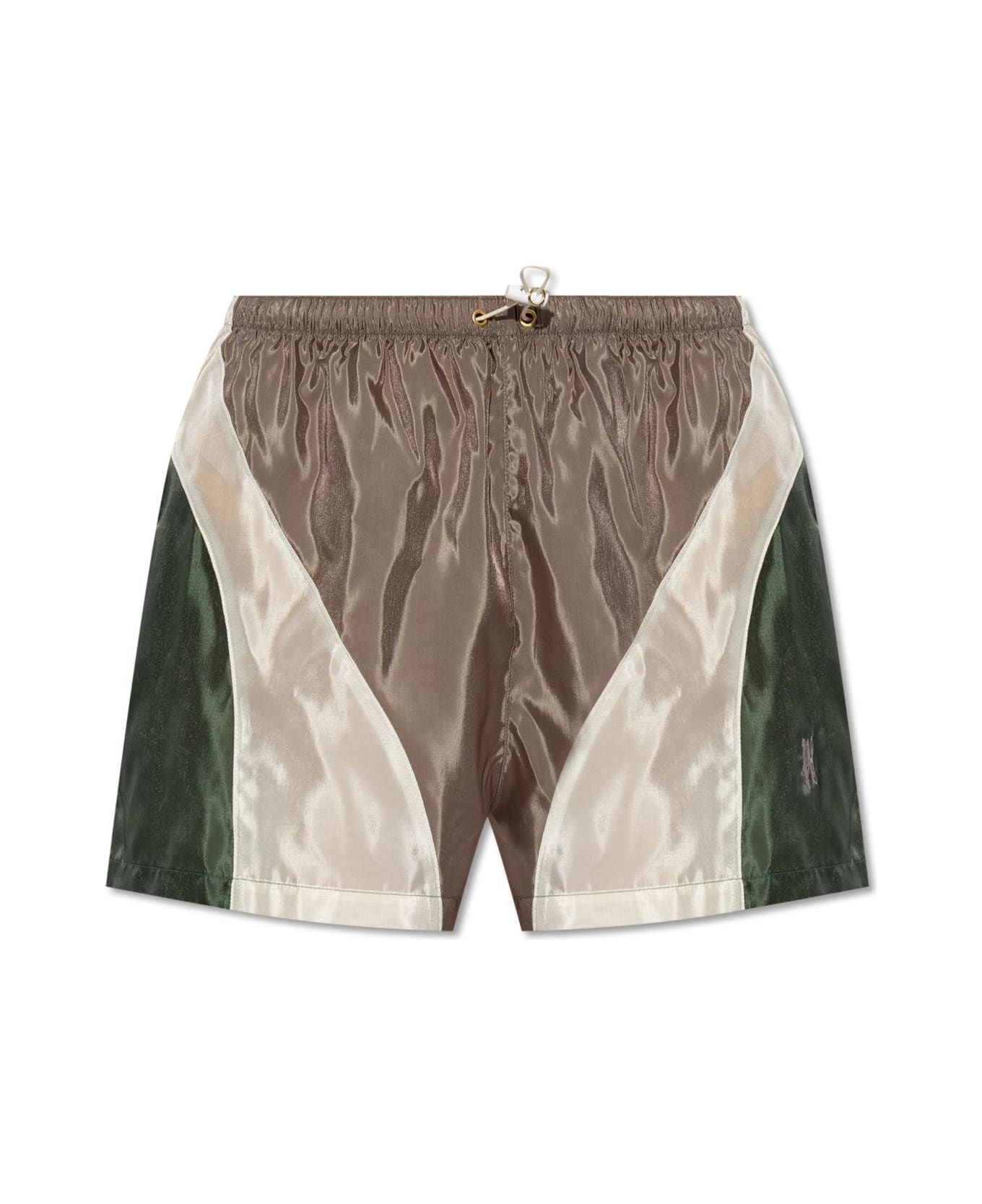 Palm Angels Shorts With Logo - MULTICOLOR