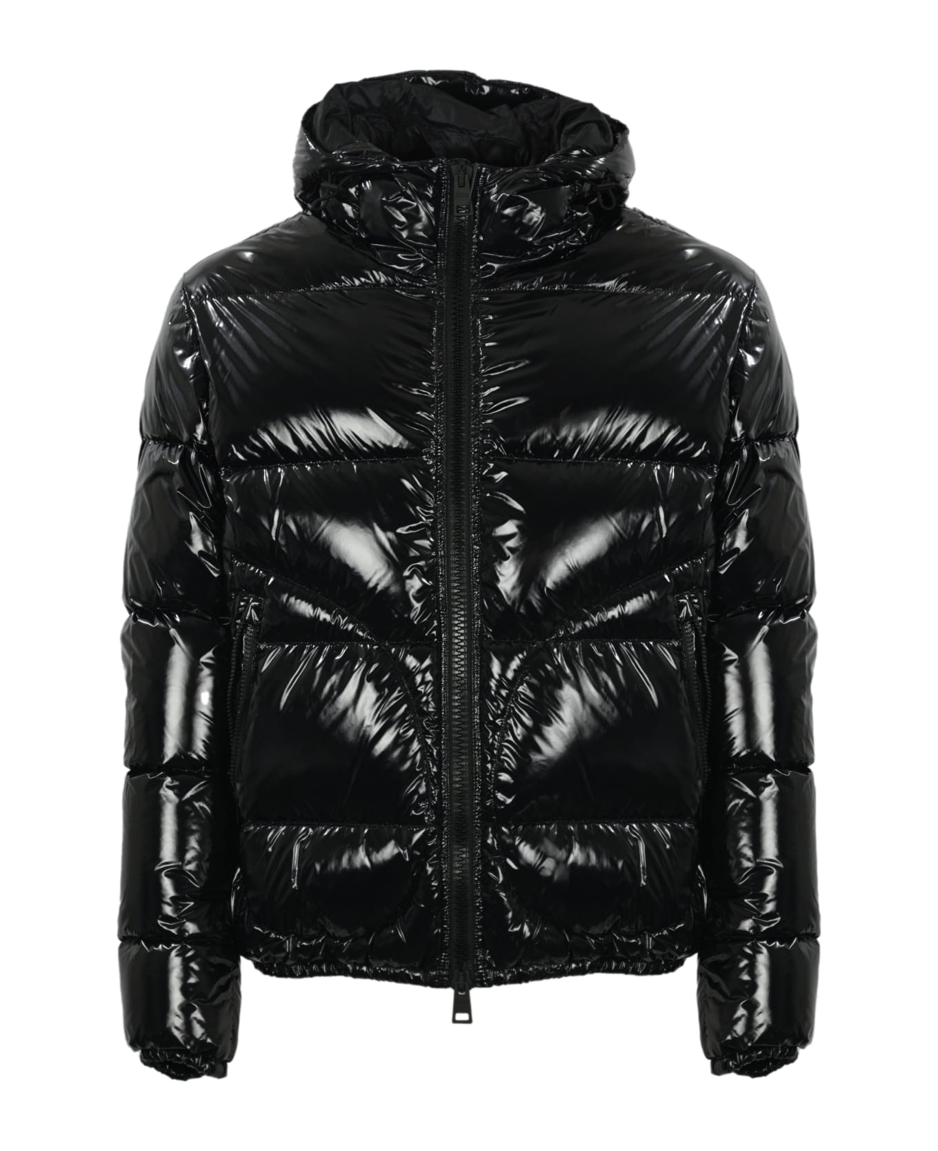 Herno Gloss Bomber Down Jacket - Nero