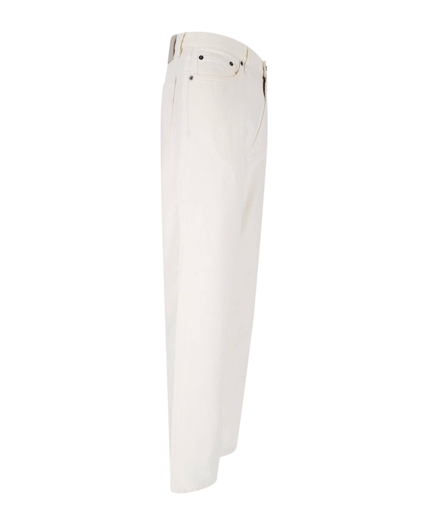 Zegna Straight Jeans - White