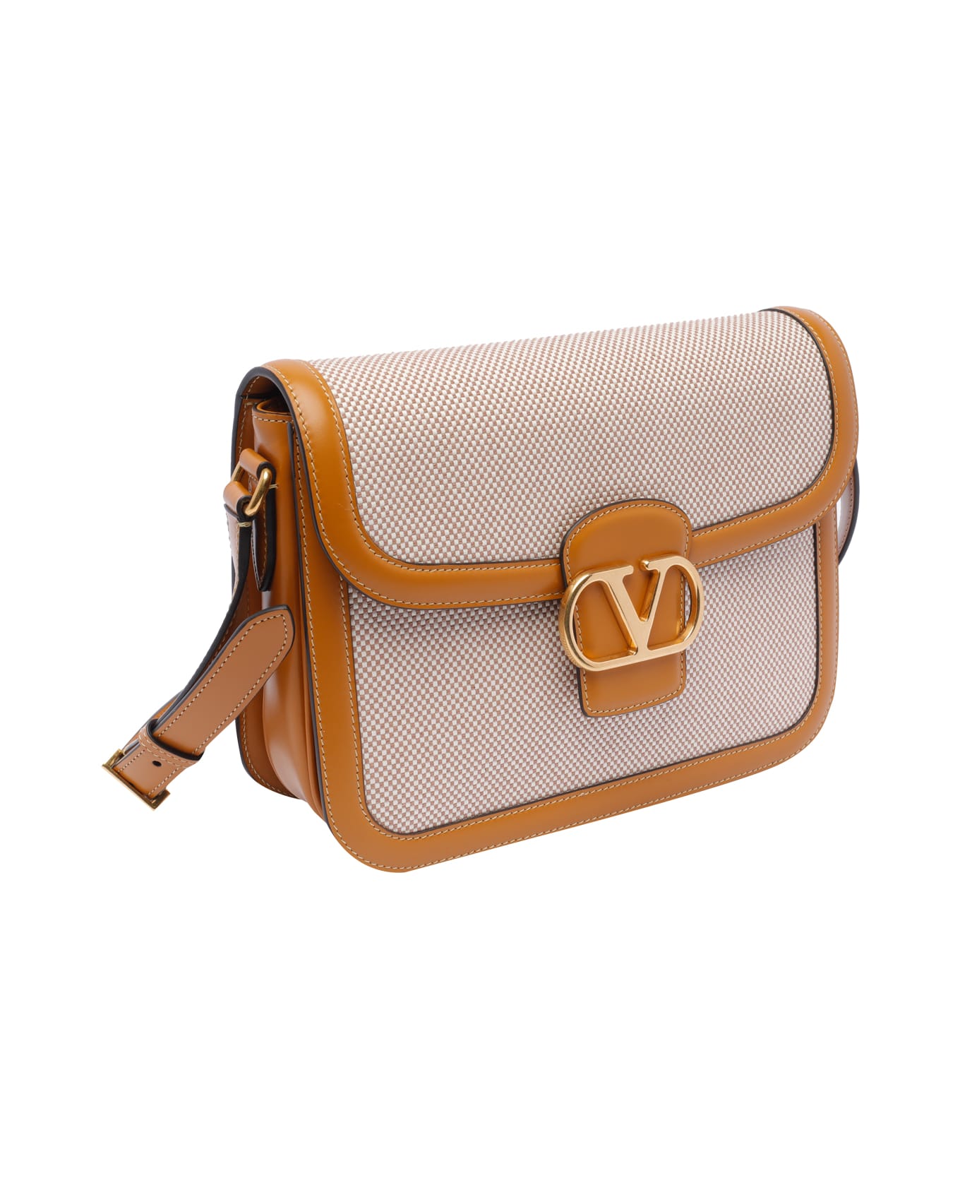 Valentino Garavani 9to5 Shoulder Bag - Beige