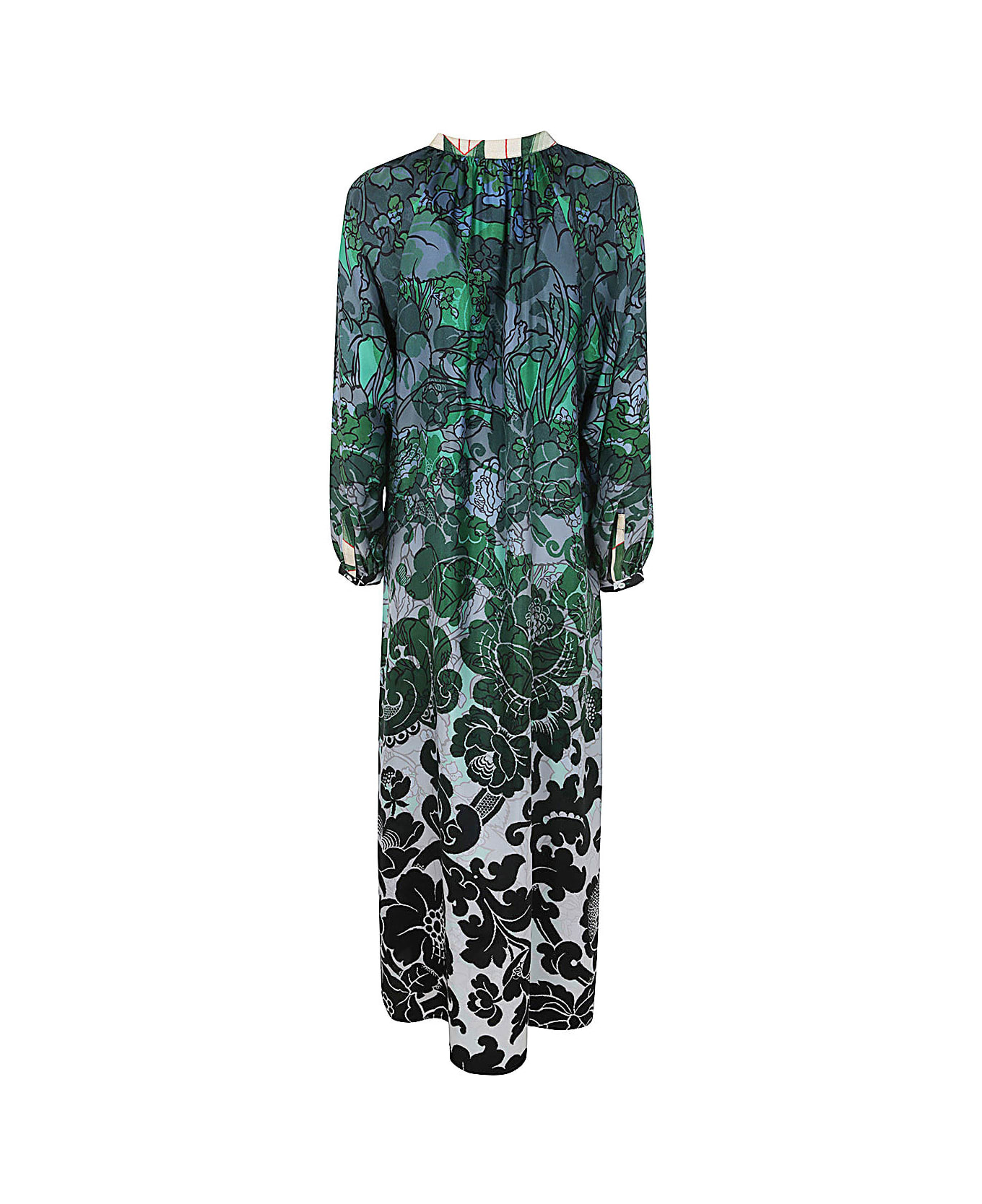 Pierre-Louis Mascia Printed Silk Twill Dress - Multi ワンピース＆ドレス