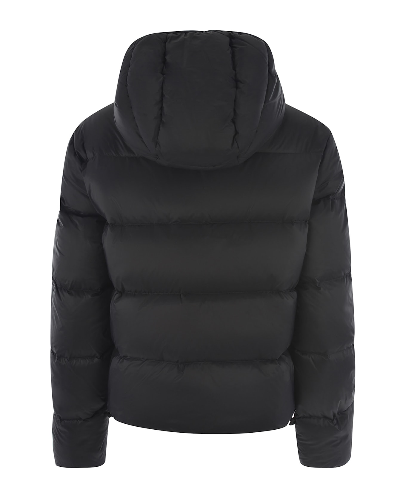 Dsquared2 Black Nylon Down Jacket - BLACK
