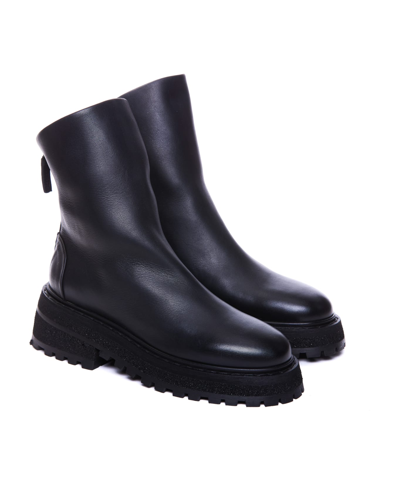 Marsell Carro Booties - Black