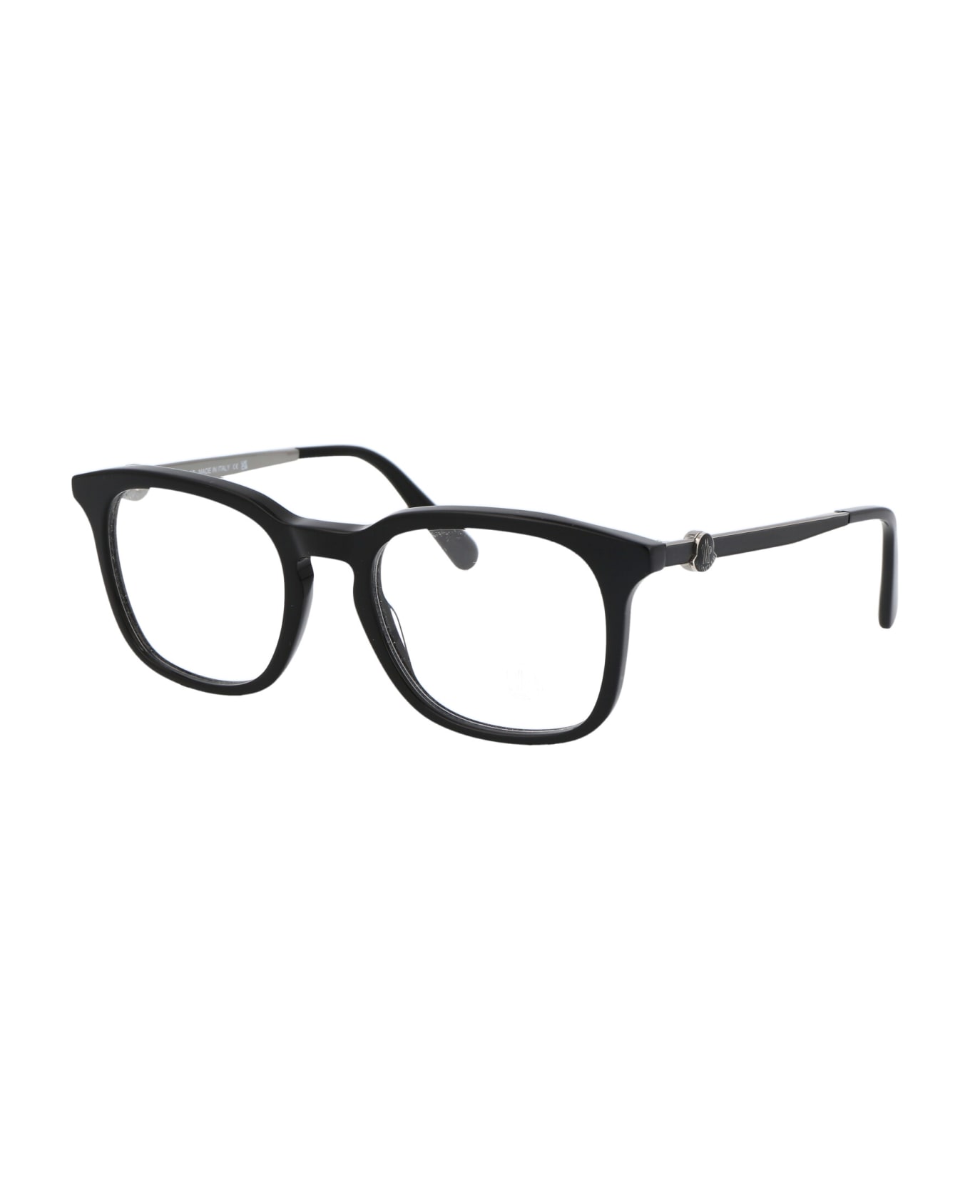 Moncler Eyewear Ml5176 Glasses - 001 Nero Lucido