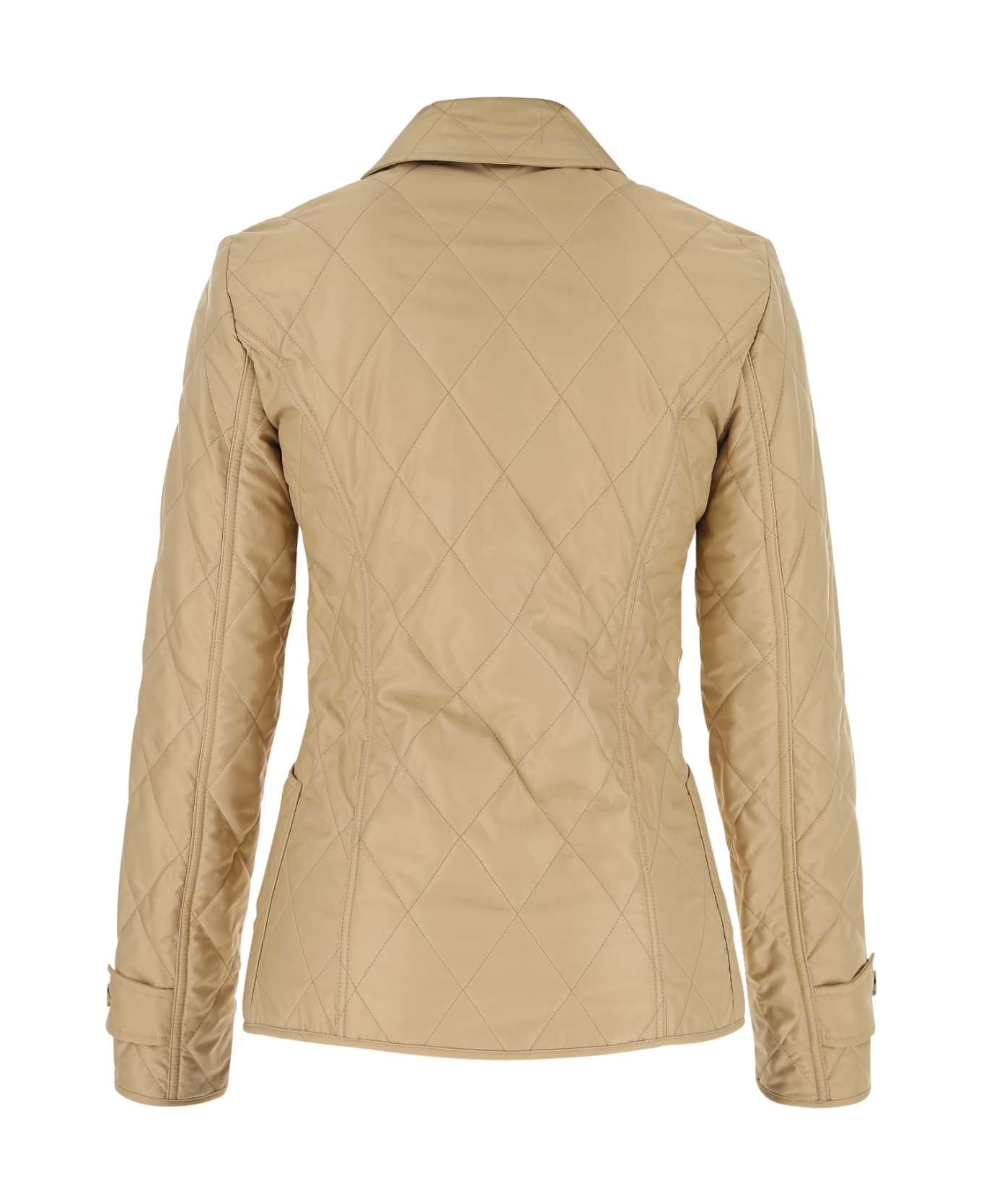 Burberry Beige Polyester Jacket - A4170