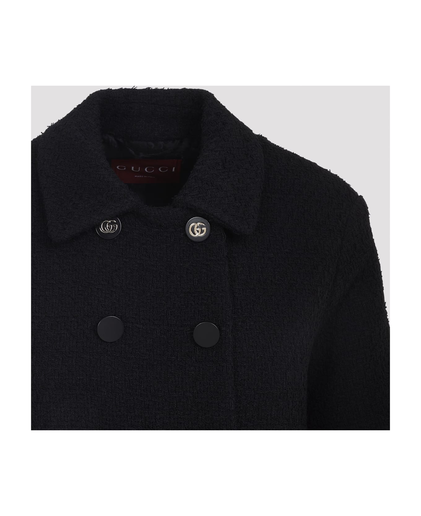 Gucci Boucle Jacket - Black