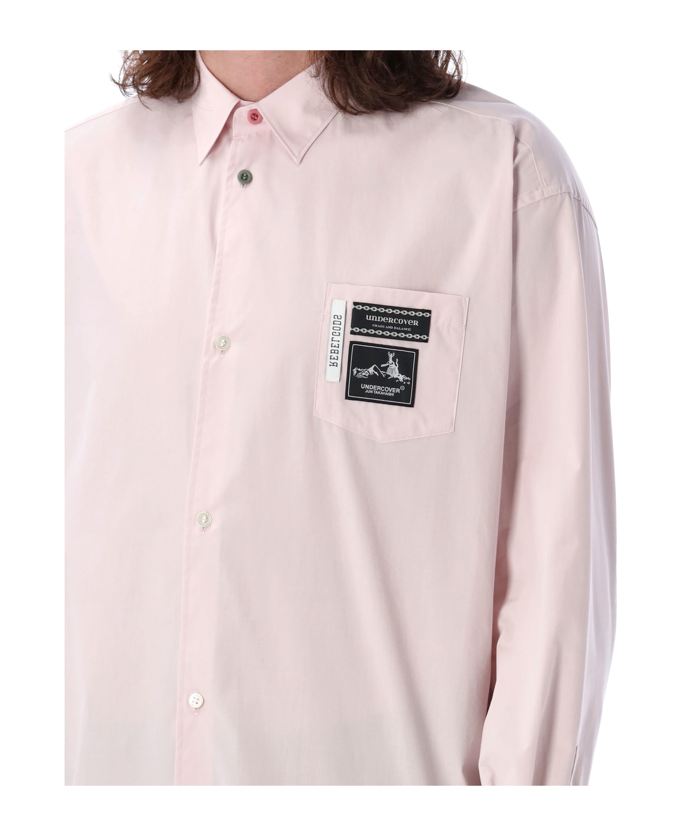 Undercover Jun Takahashi Coolmax® Broad Shirt - PINK シャツ