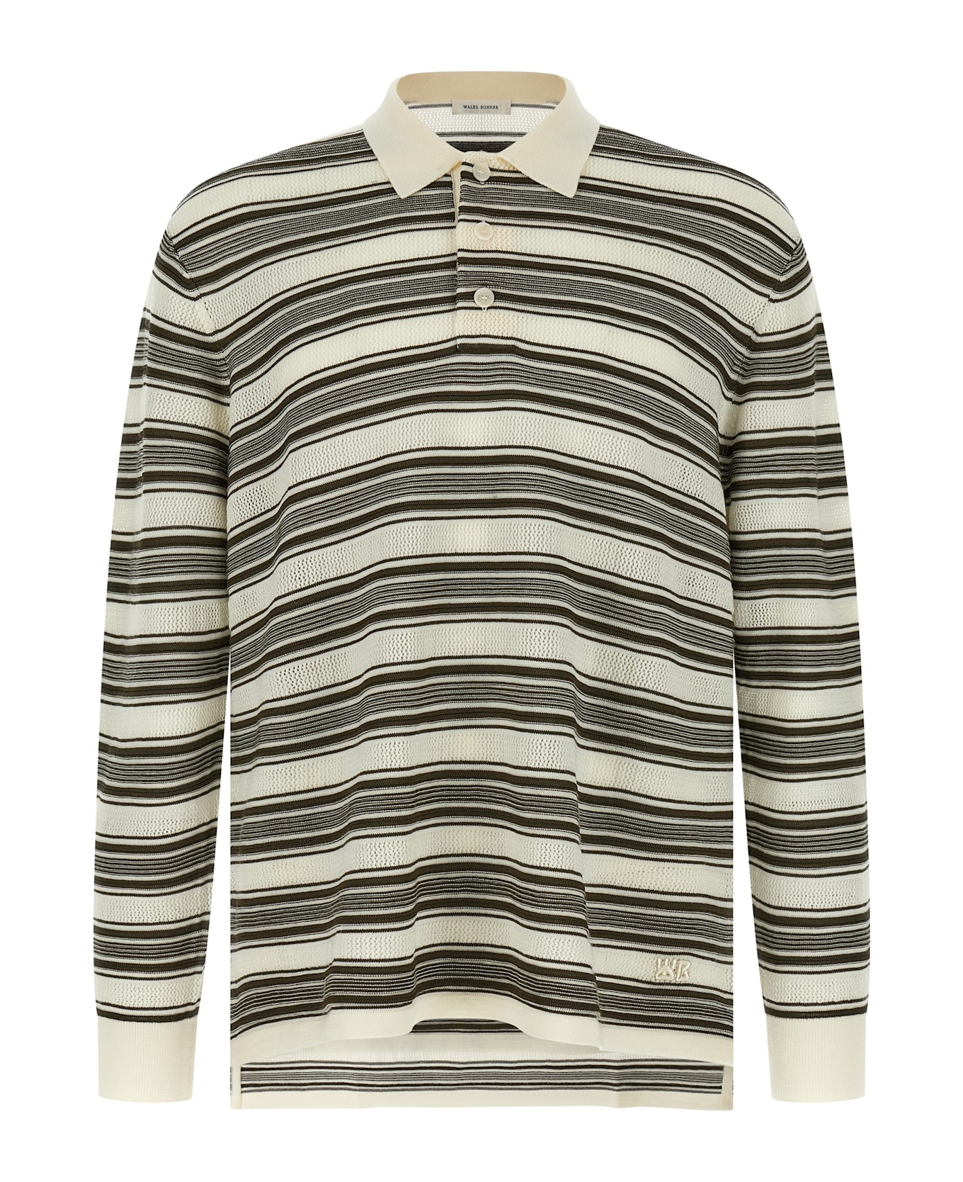 Wales Bonner 'samuel' Polo Shirt - Multicolor