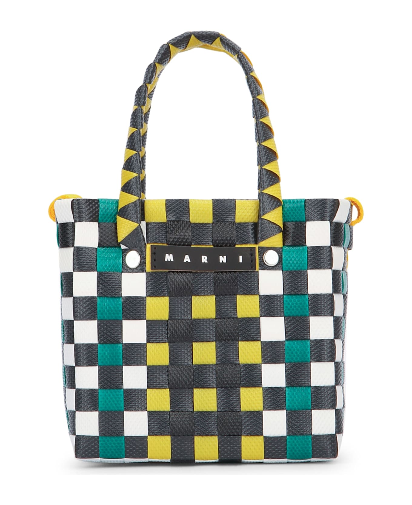 Marni Mw55f Micro Basket Bag With Strap - 0MC50