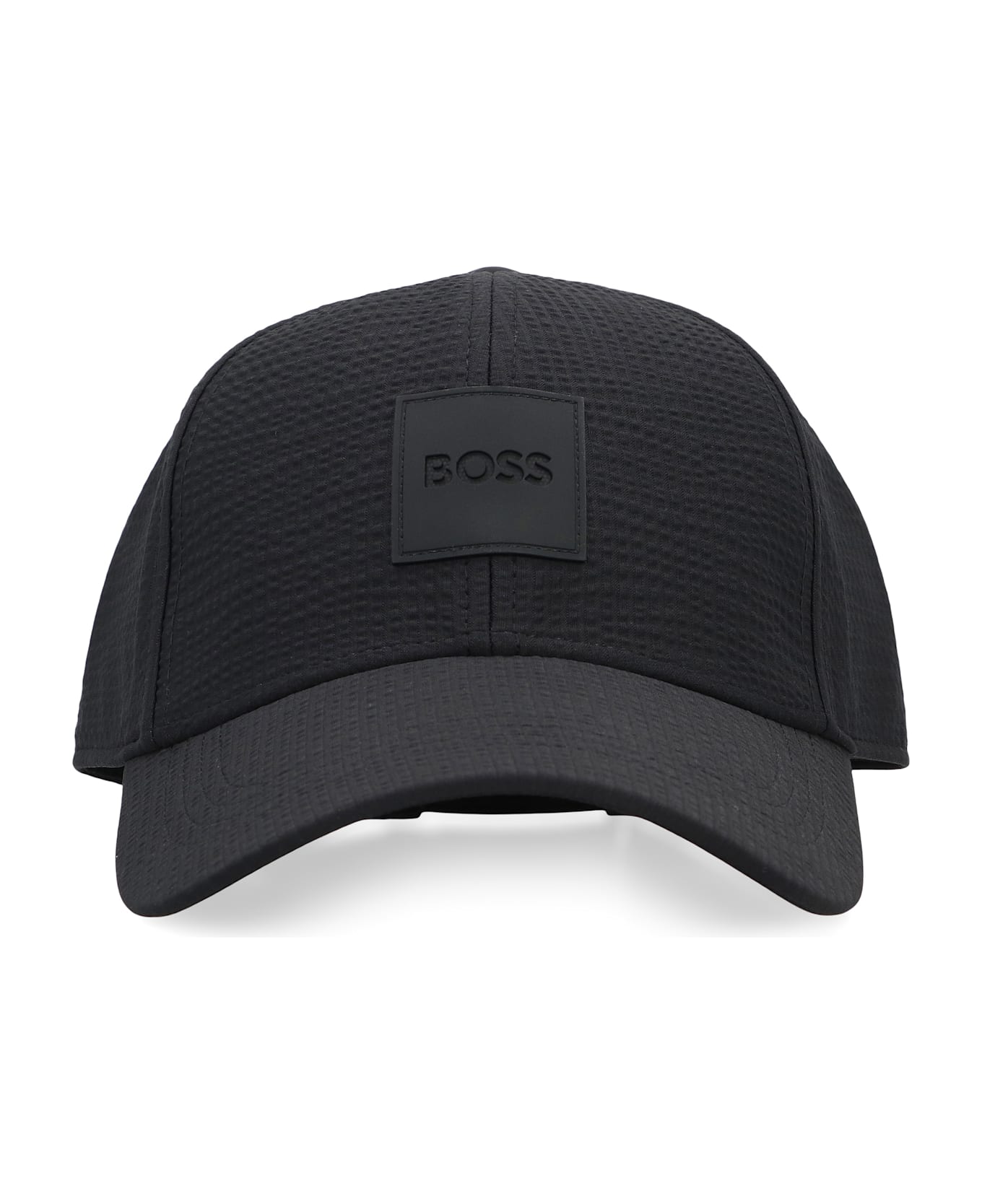 Hugo Boss Baseball Cap With Logo - black