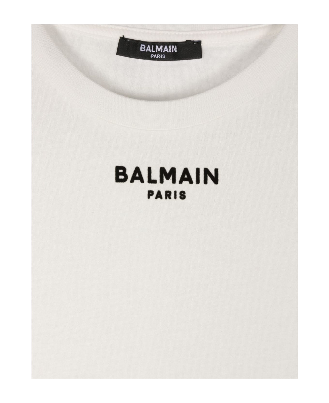 Balmain T-shirts And Polos White - White