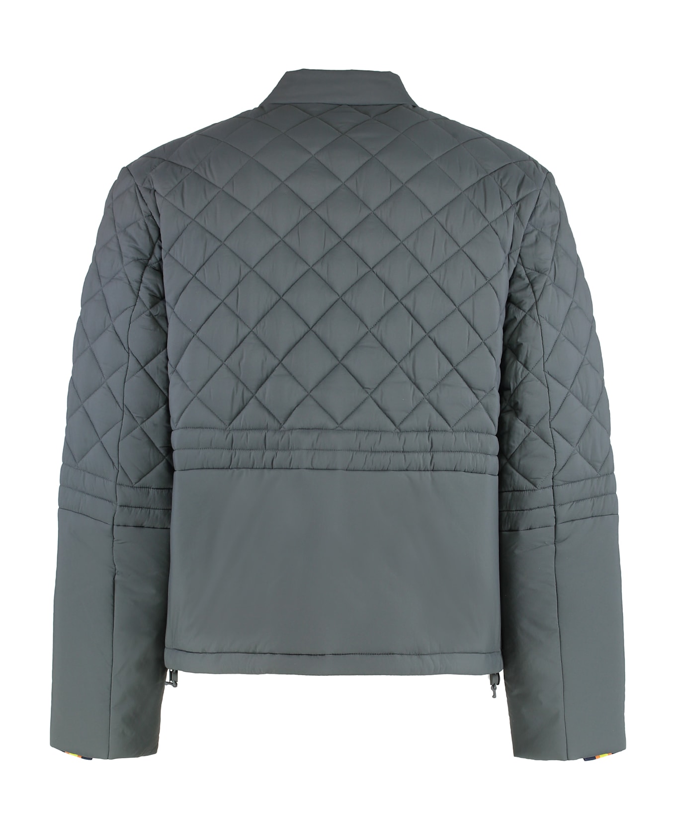 K-Way Bariol Jacket In Technical Fabric - grey