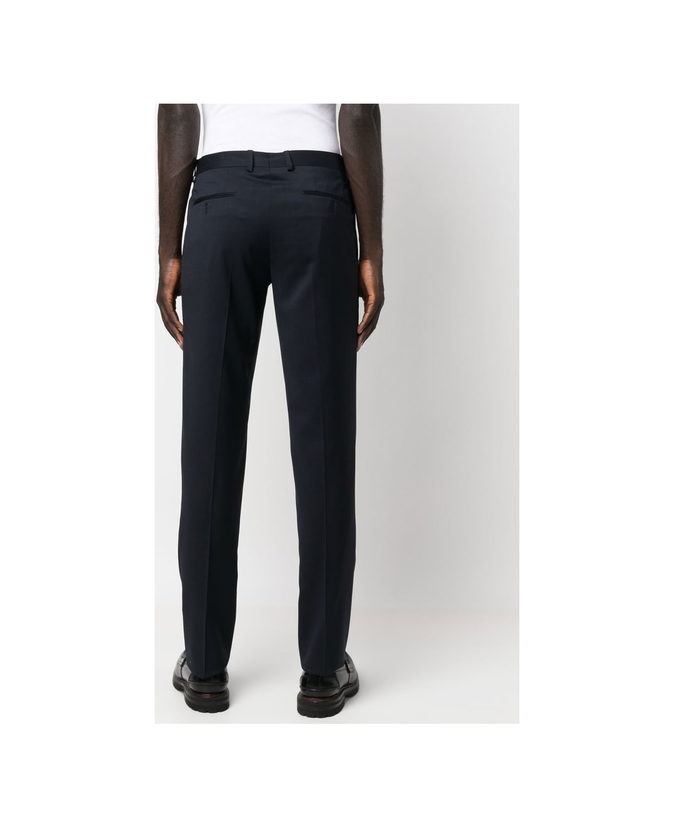 Lardini Tailored Trousers - Blue