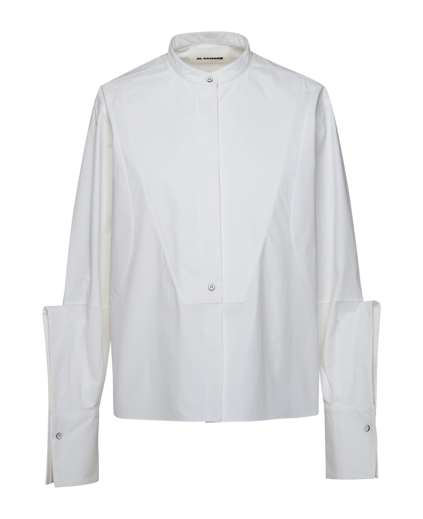 Jil Sander White Cotton Shirt - White