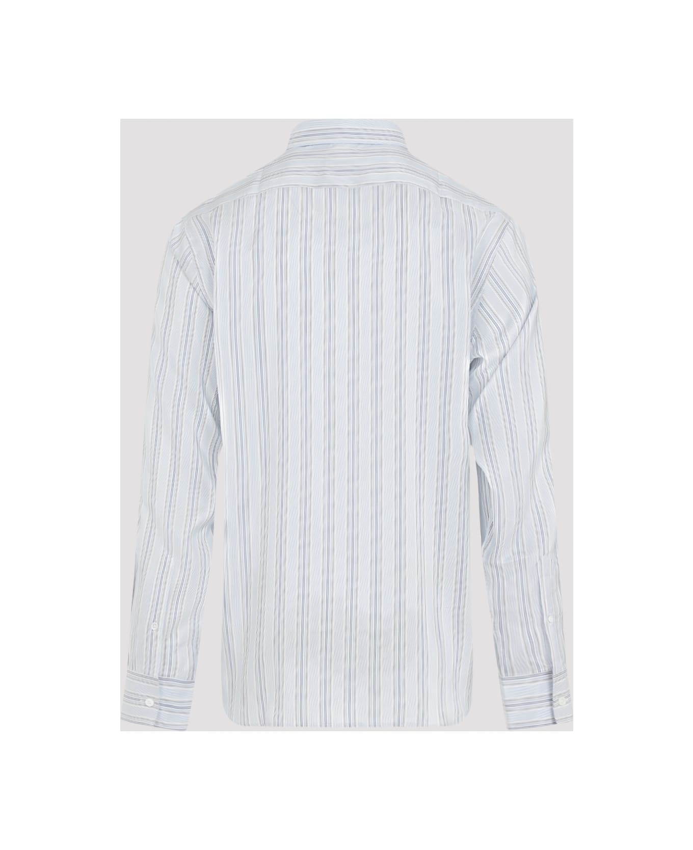 Lanvin Fitted Shirt - Water Blue Light Blue