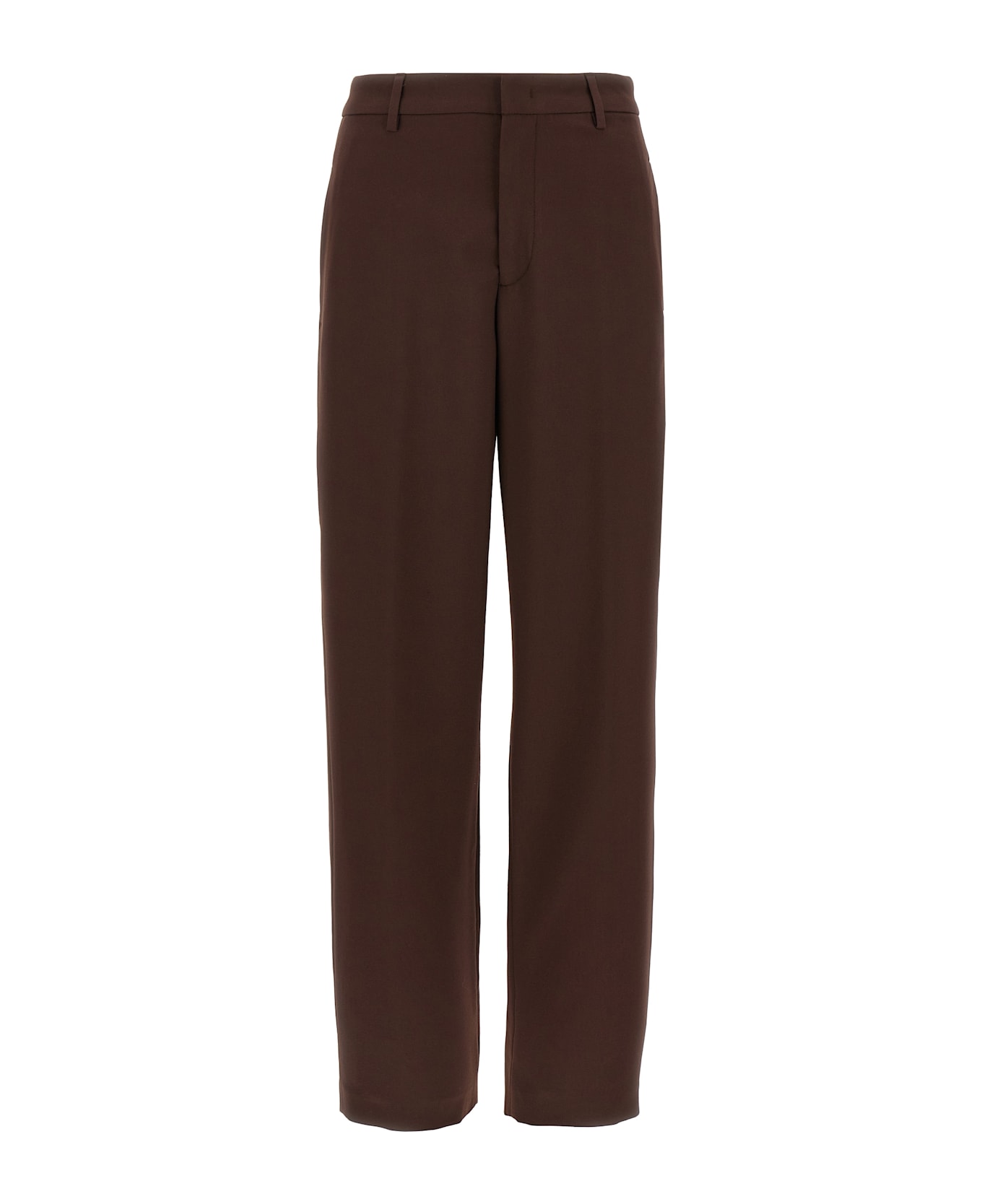 Fabiana Filippi Jewel Detail Pants - Brown