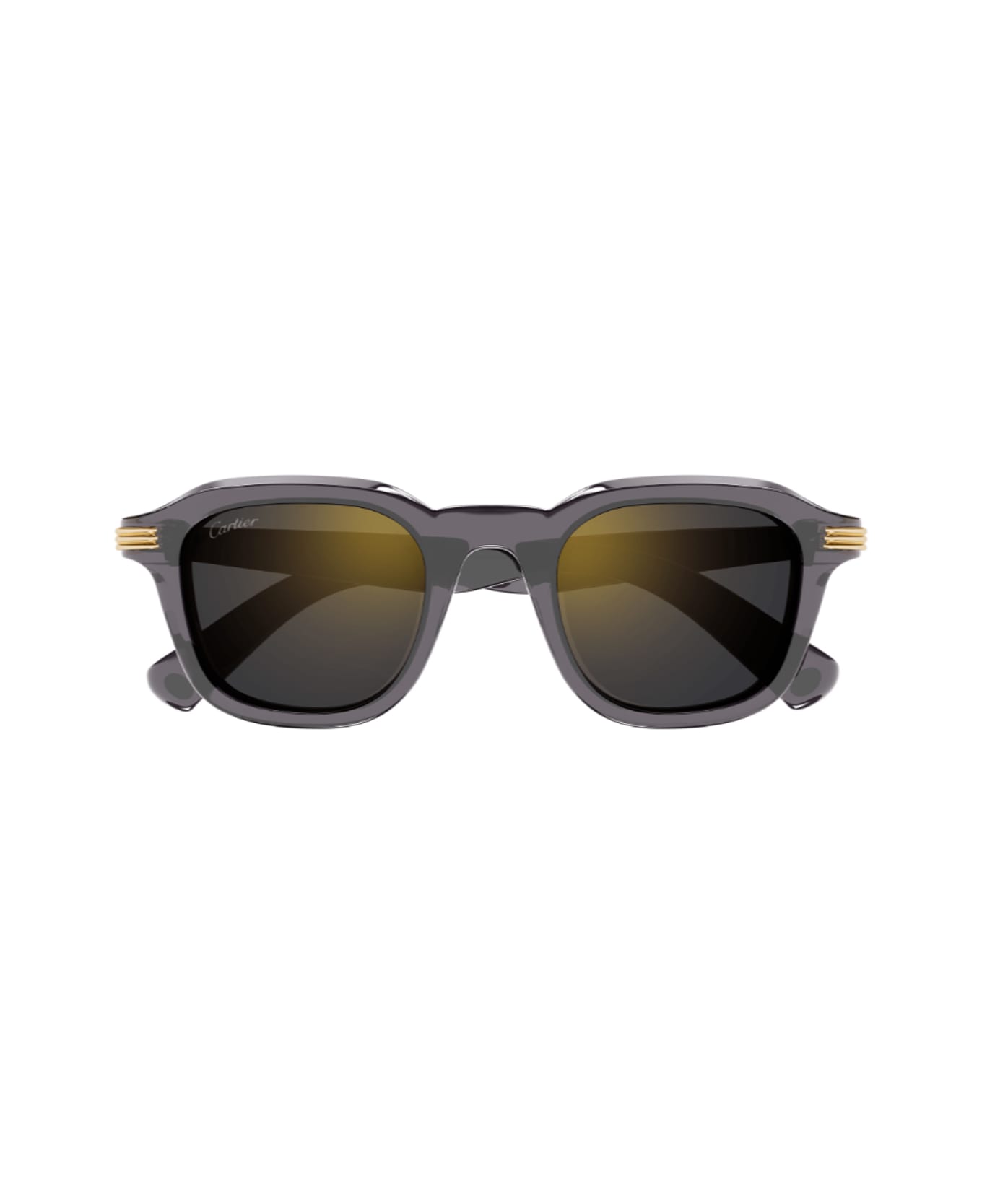 Cartier Eyewear Cartier Ct0536s Première De Cartier 003 Grey Sunglasses - Grigio