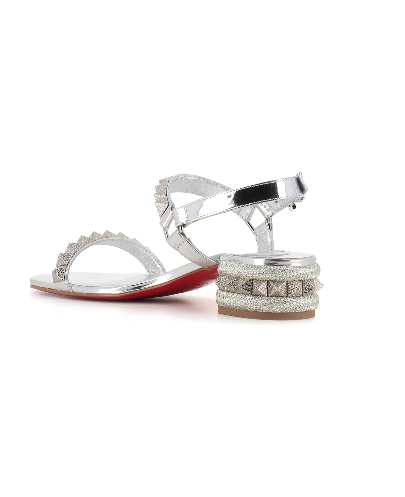 Christian Louboutin Sandal Pyrasand 30 - Silver