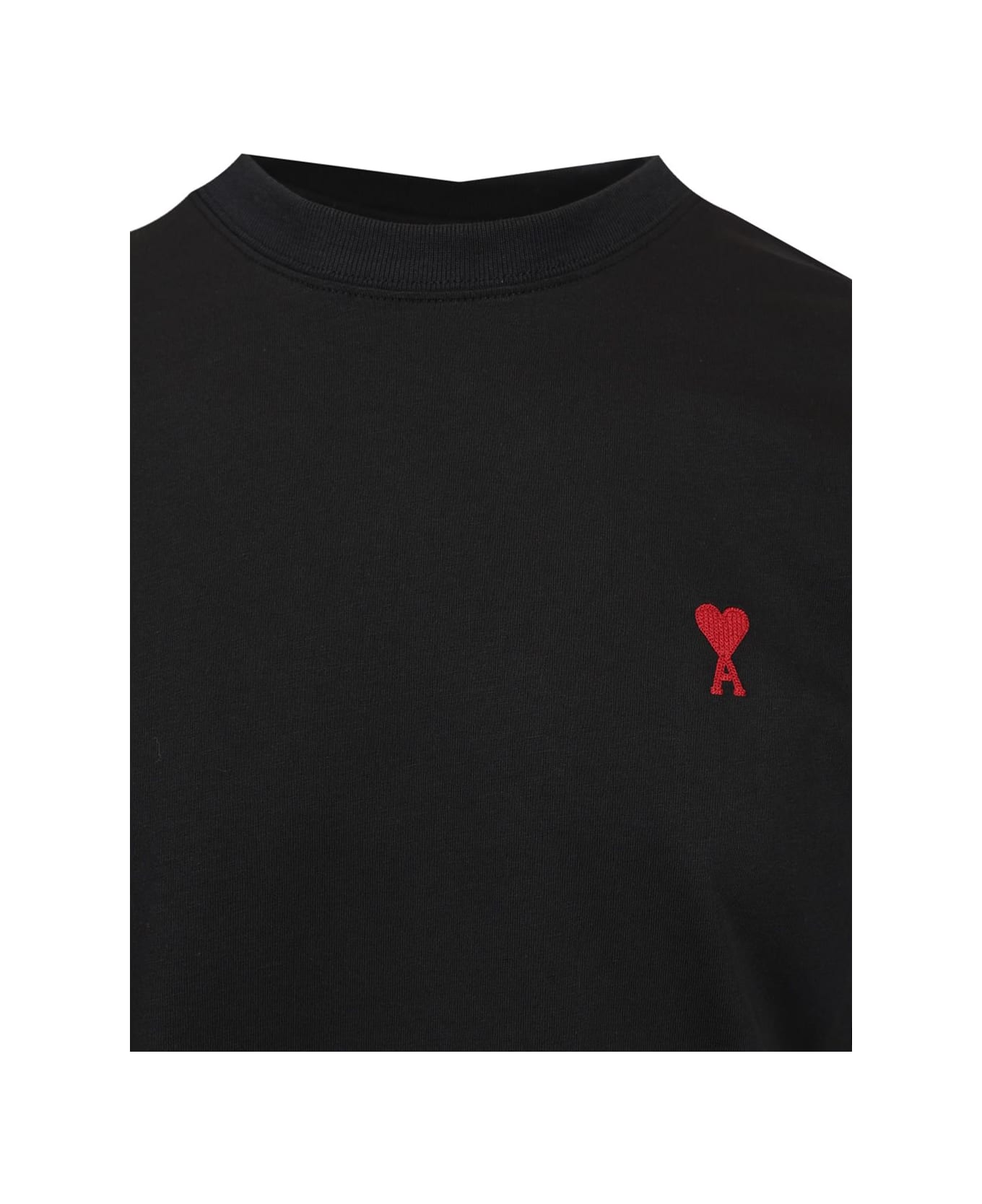 Ami Alexandre Mattiussi Cotton T-shirt - BLACK