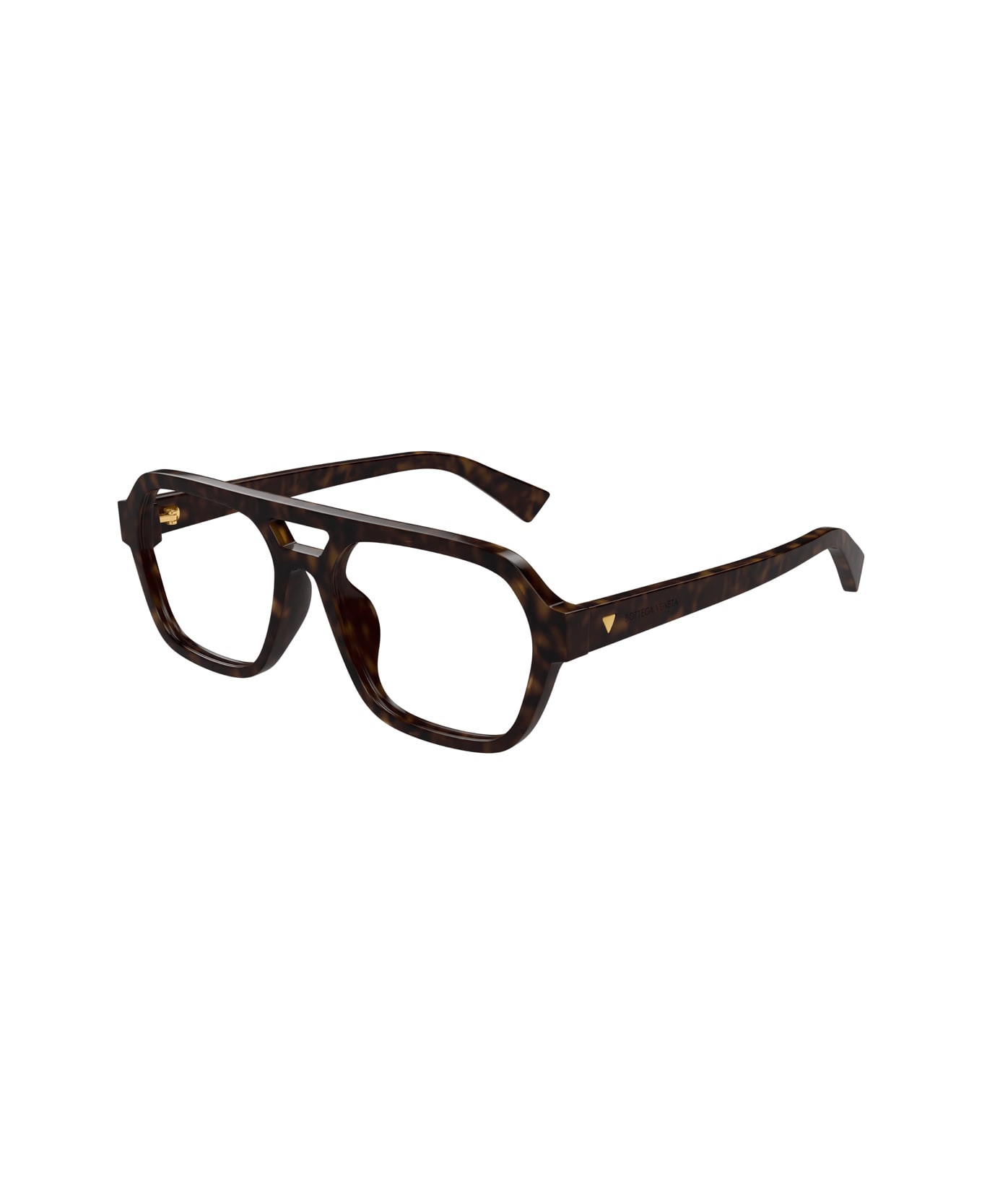 Bottega Veneta Eyewear Bottega Veneta Bv1336oa Linea New Classic 002 Havana Trasprent Glasses - Marrone