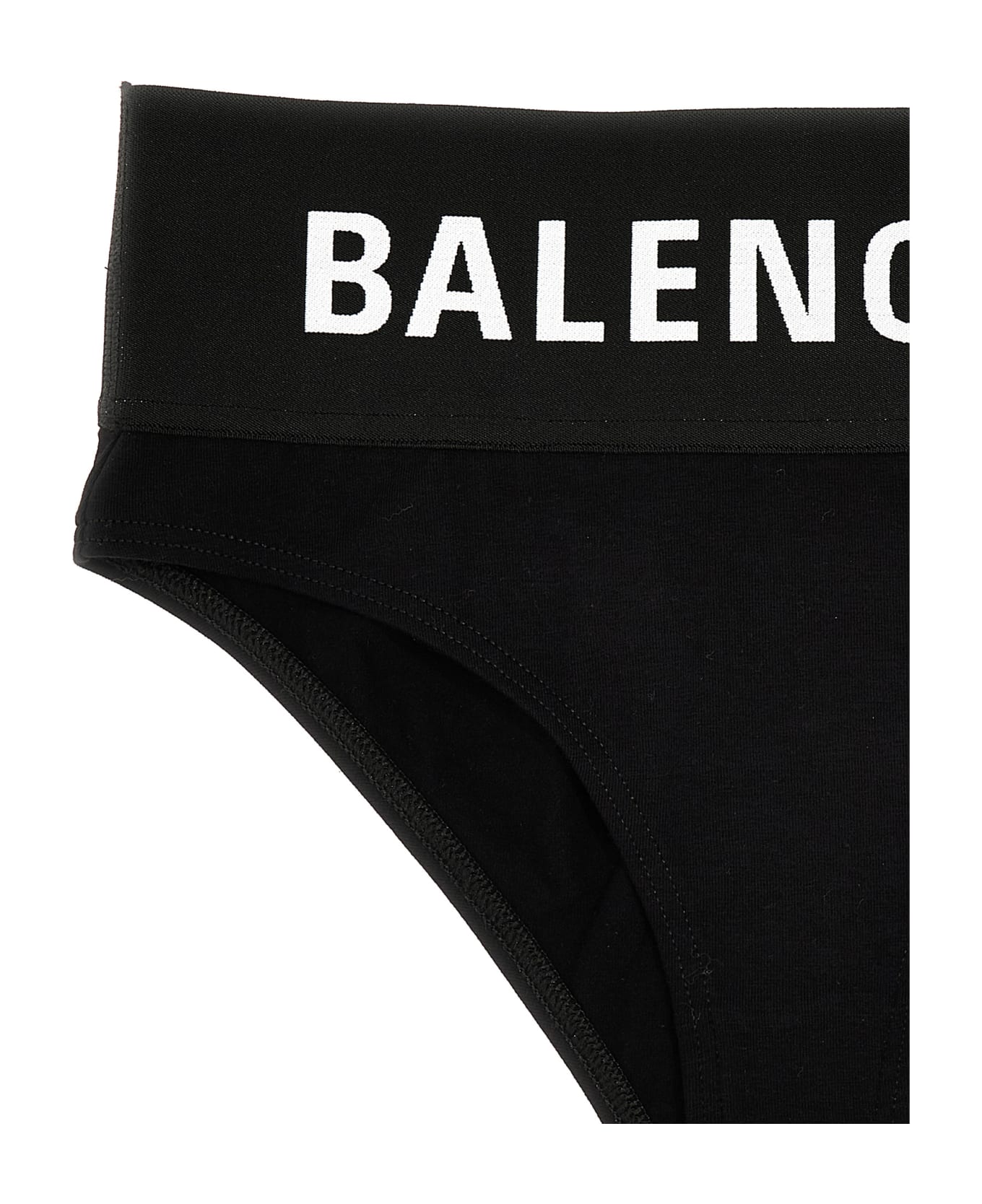Balenciaga Elastic Briefs - Black