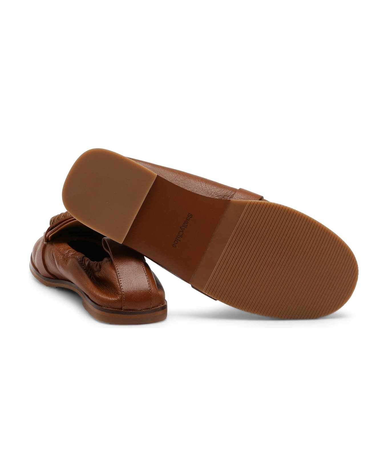 See by Chloé Hana Leather Loafers - Brown
