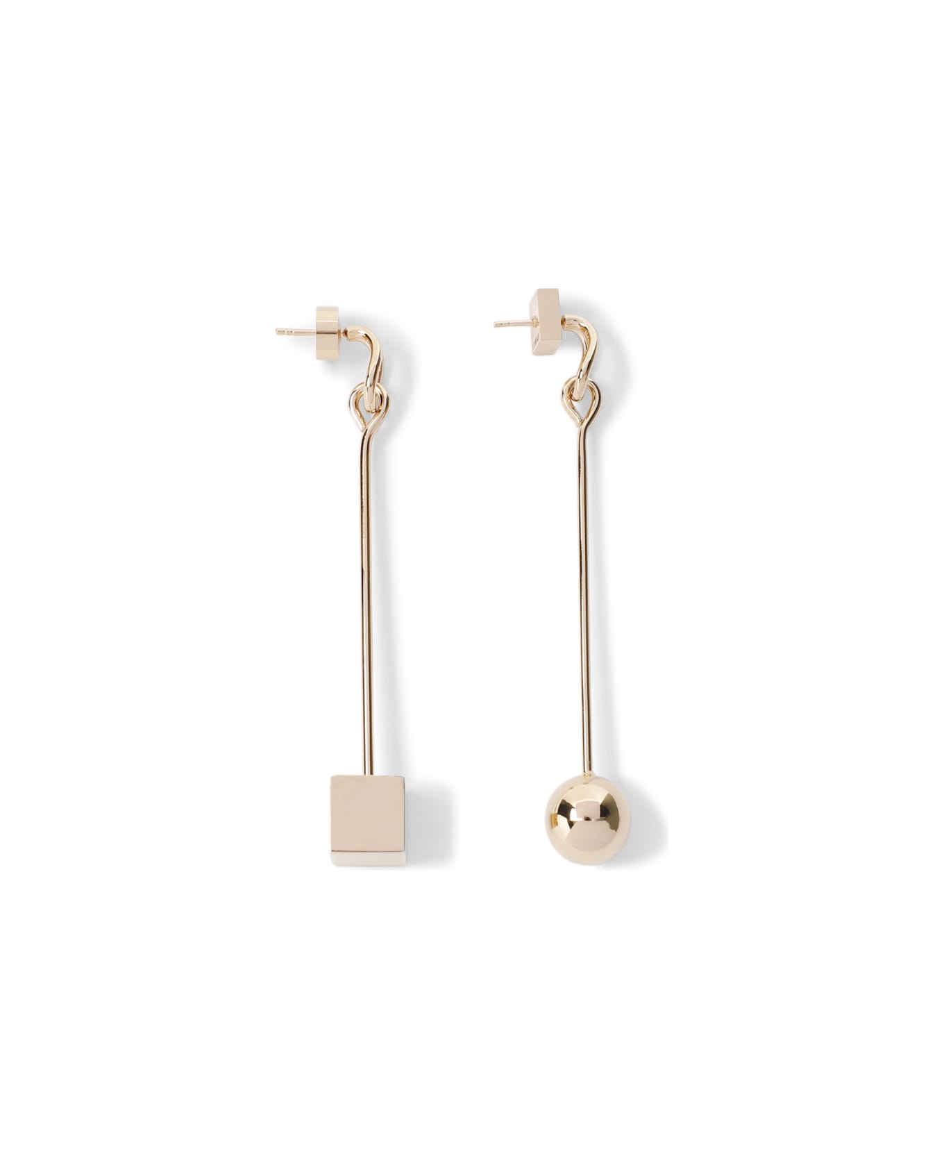 Jacquemus Brass Earrings - Gold