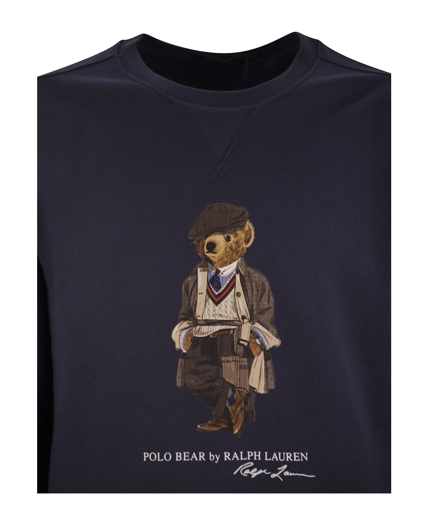 Ralph Lauren Polo Bear Crewneck Sweatshirt - BLUE
