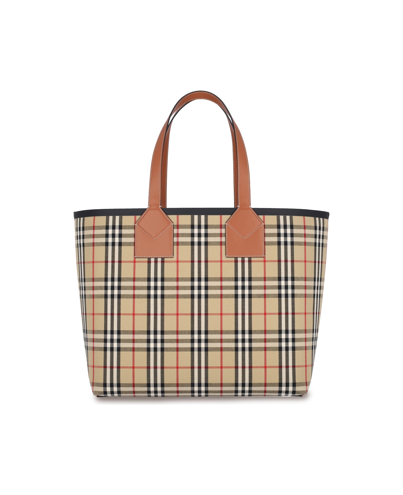 Burberry Large London Tote Bag - Brown トートバッグ