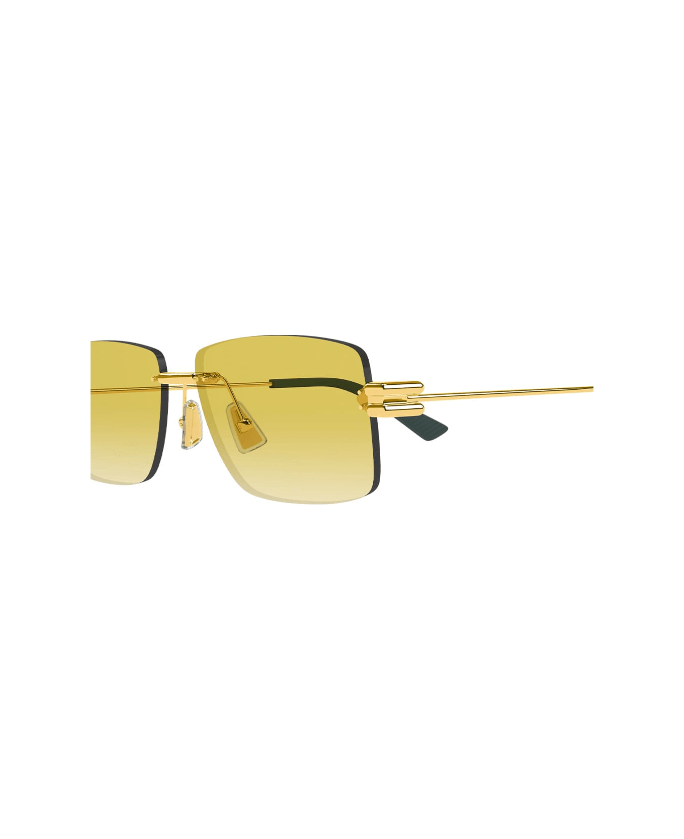 Bottega Veneta Eyewear Bv1126s-006 - Gold Sunglasses - Gold