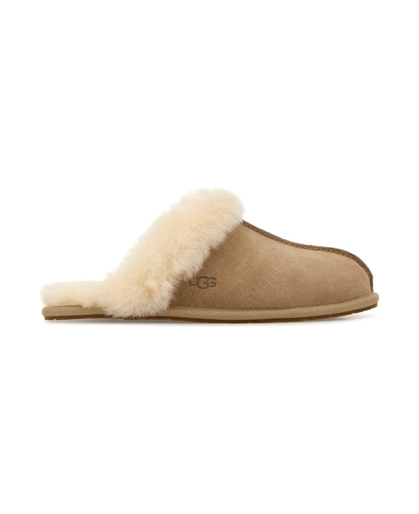 UGG Sand Suede Scuffette Ii Slippers - Beige
