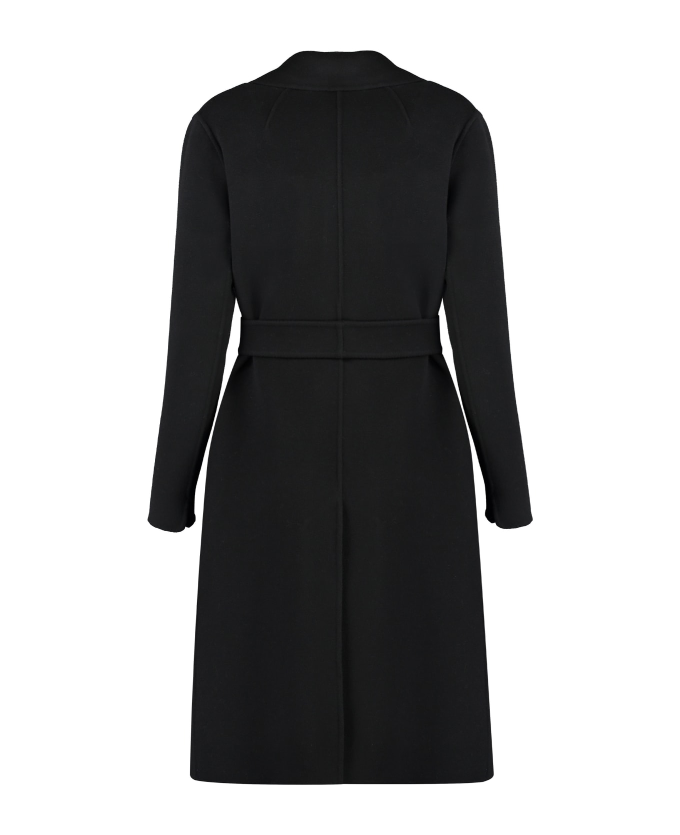 'S Max Mara Pauline Wool Coat - black
