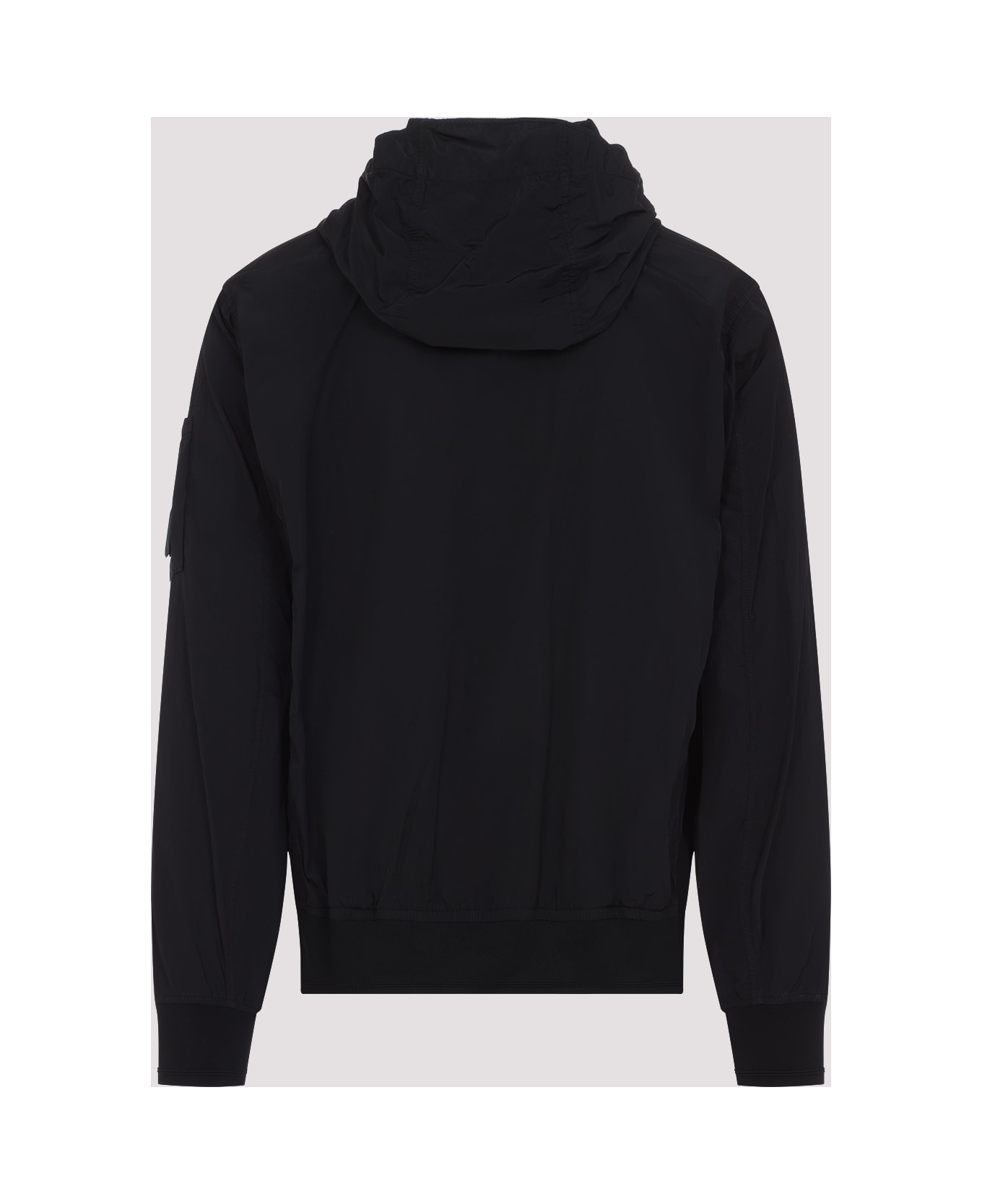 C.P. Company Chrome-r Lens Hooded Jacket - Black