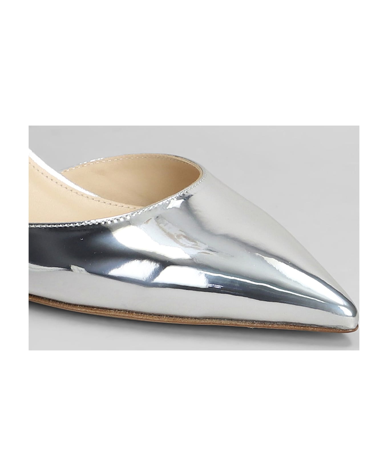 Fabio Rusconi Sandals In Silver Leather - silver
