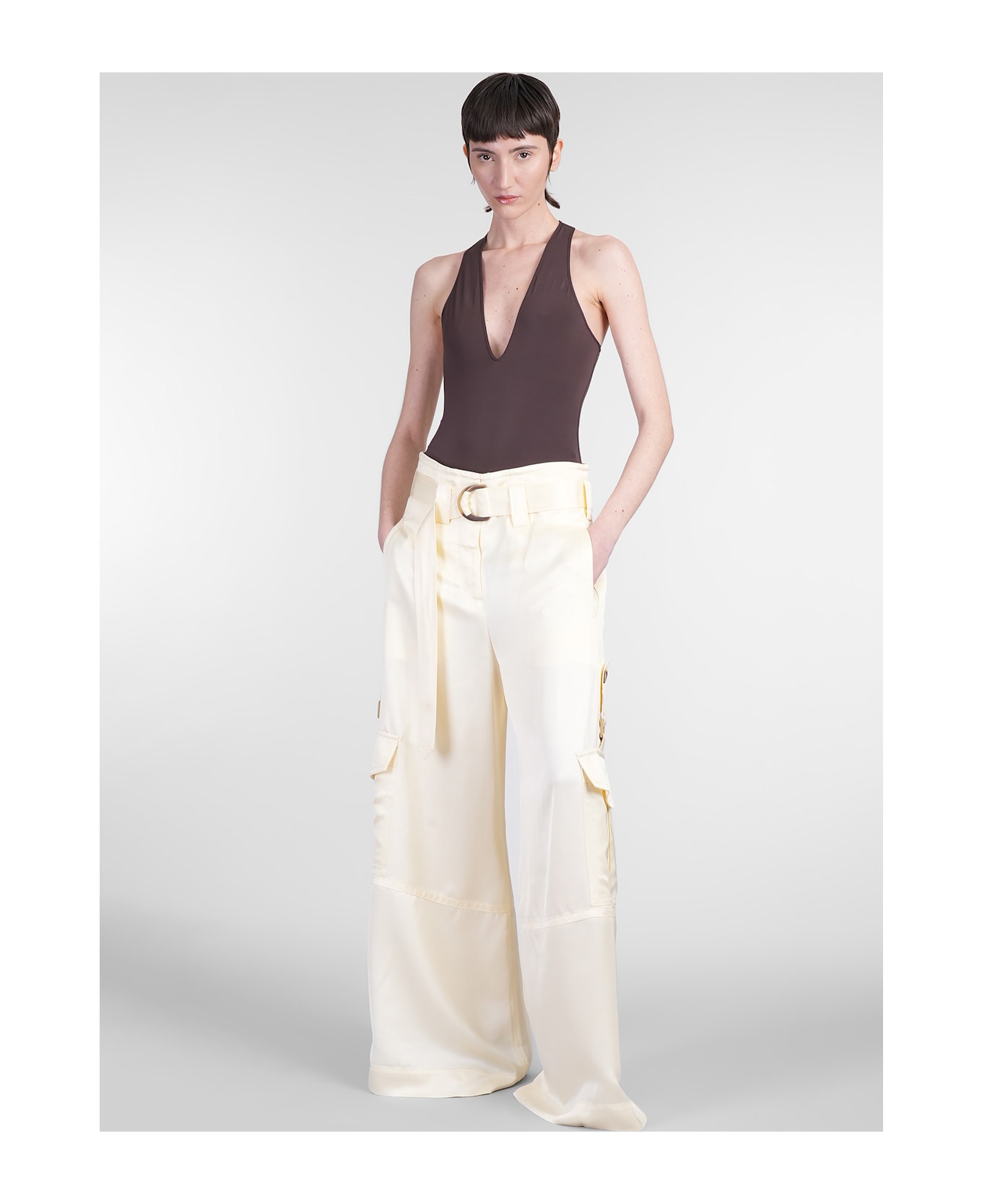 Zimmermann Body In Brown Viscose - brown