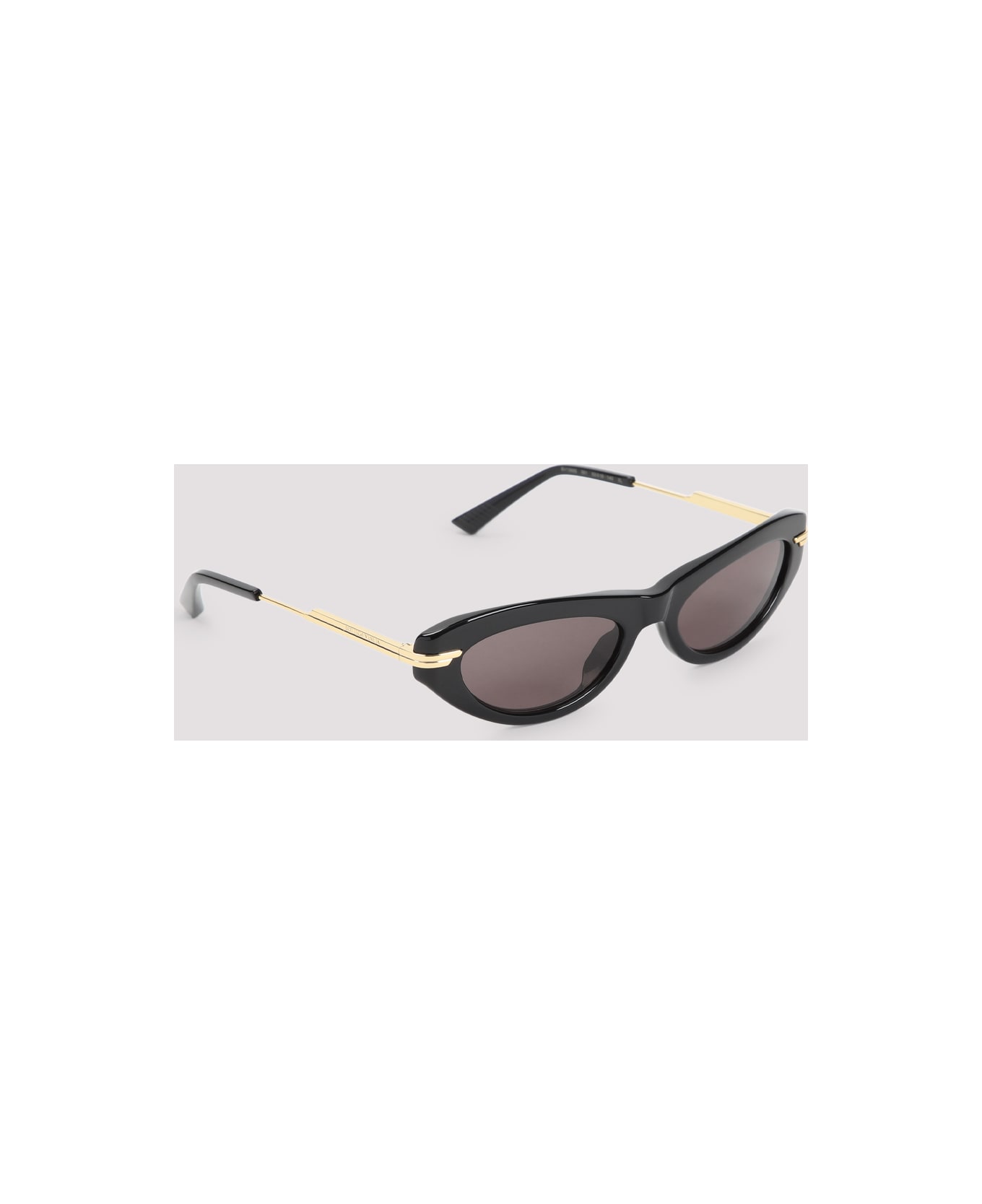 Bottega Veneta Bv1368s Sunglasses - Black Gold Grey