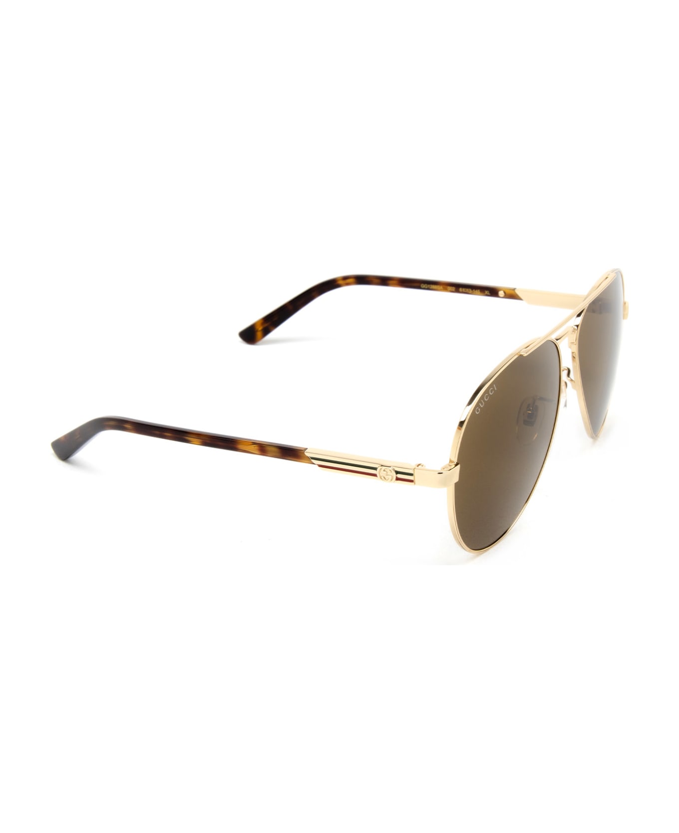 Gucci Eyewear Gg1288sa Gold Sunglasses - Gold
