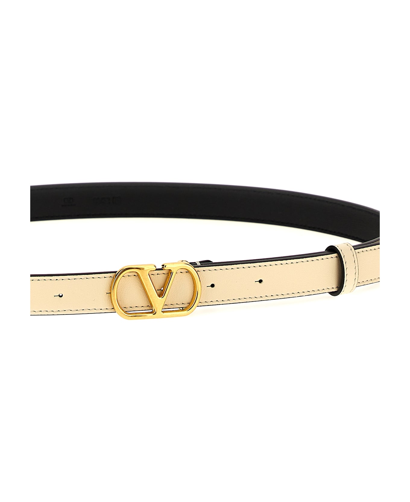 Valentino Garavani 'vlogo Signature' Belt - White