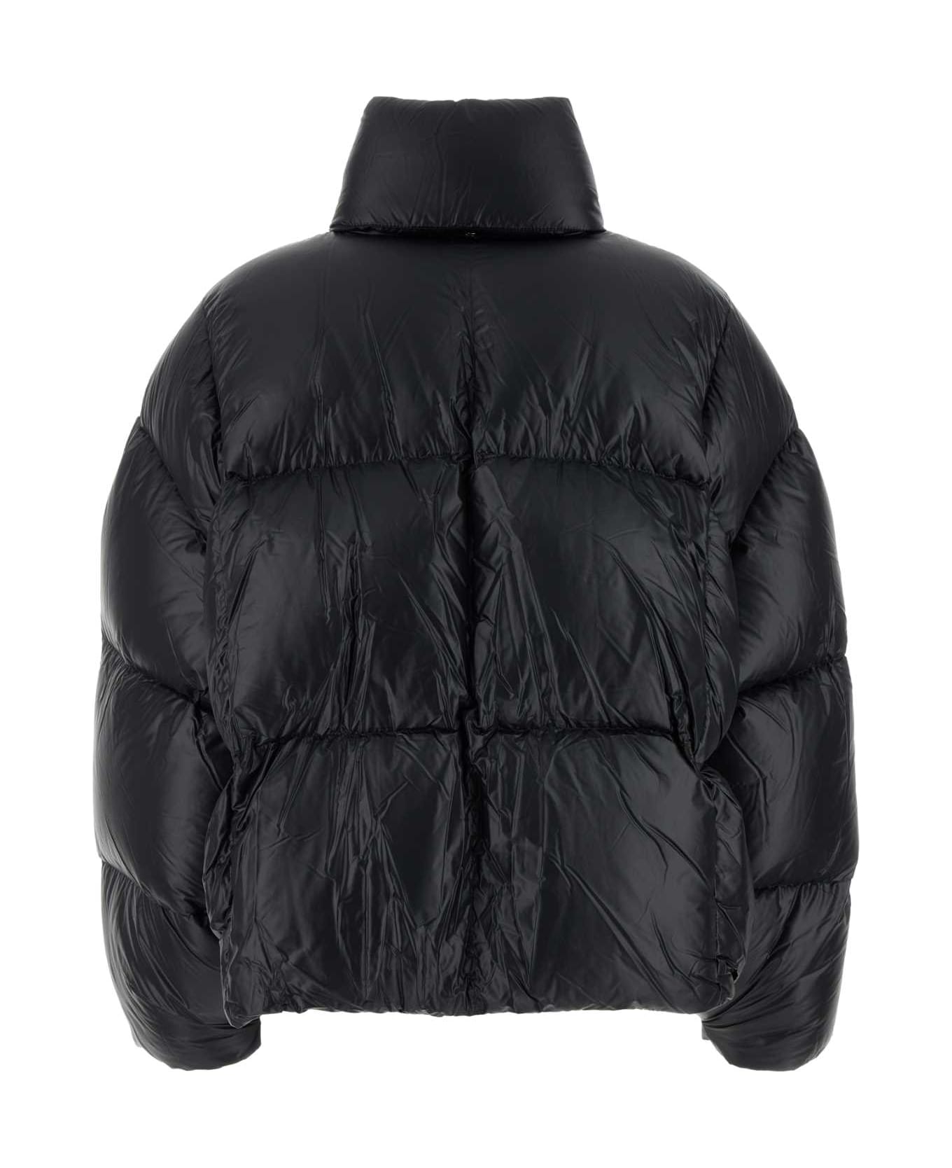 Jil Sander Black Nylon Dona Jacket - BLACK